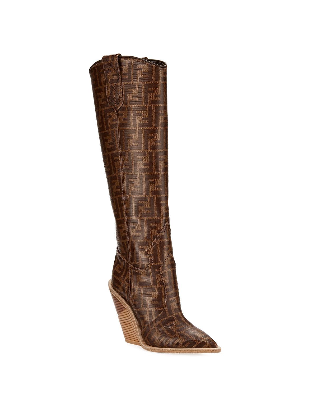 fendi cowboy boots dupe