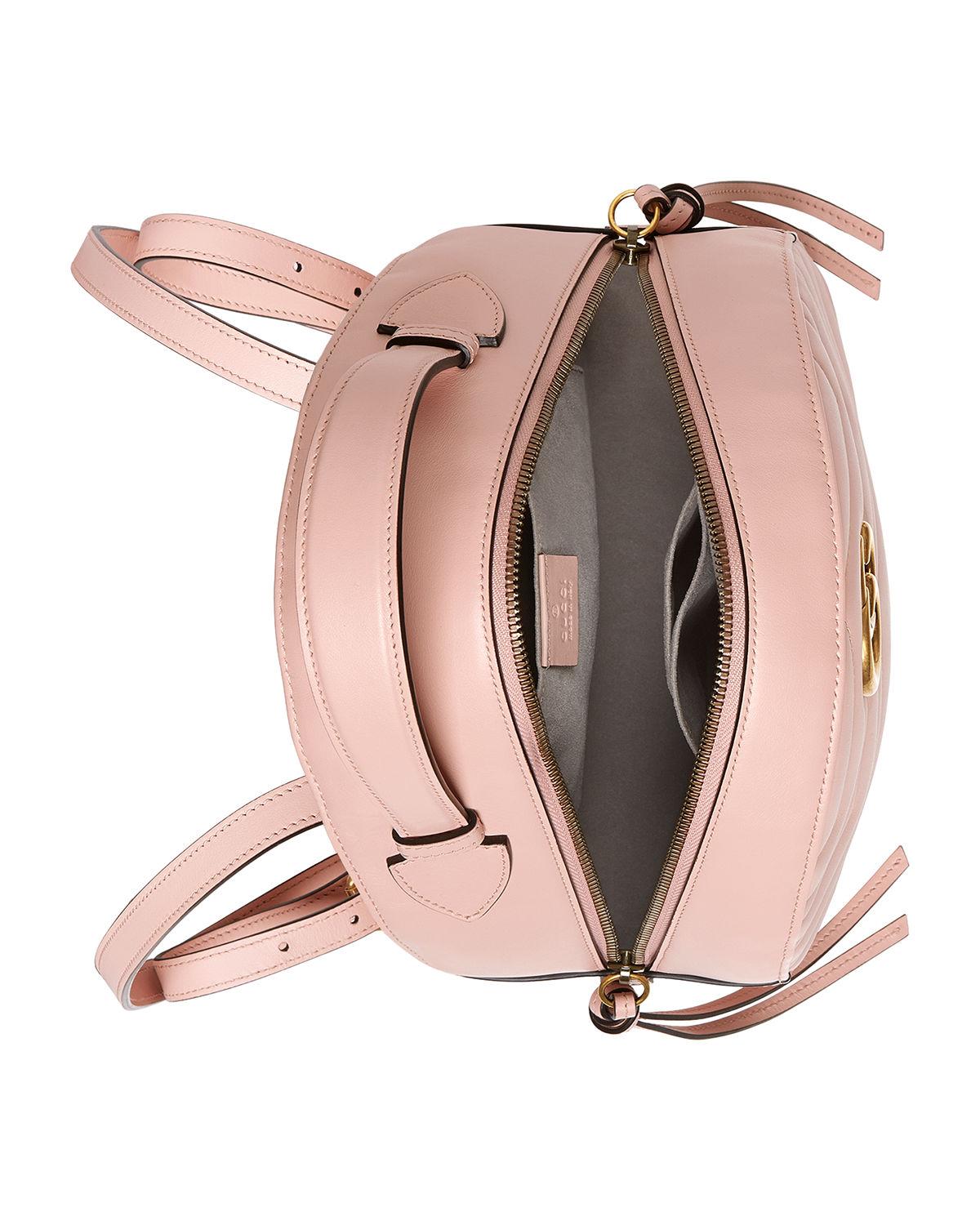 Gucci marmont shop pink backpack