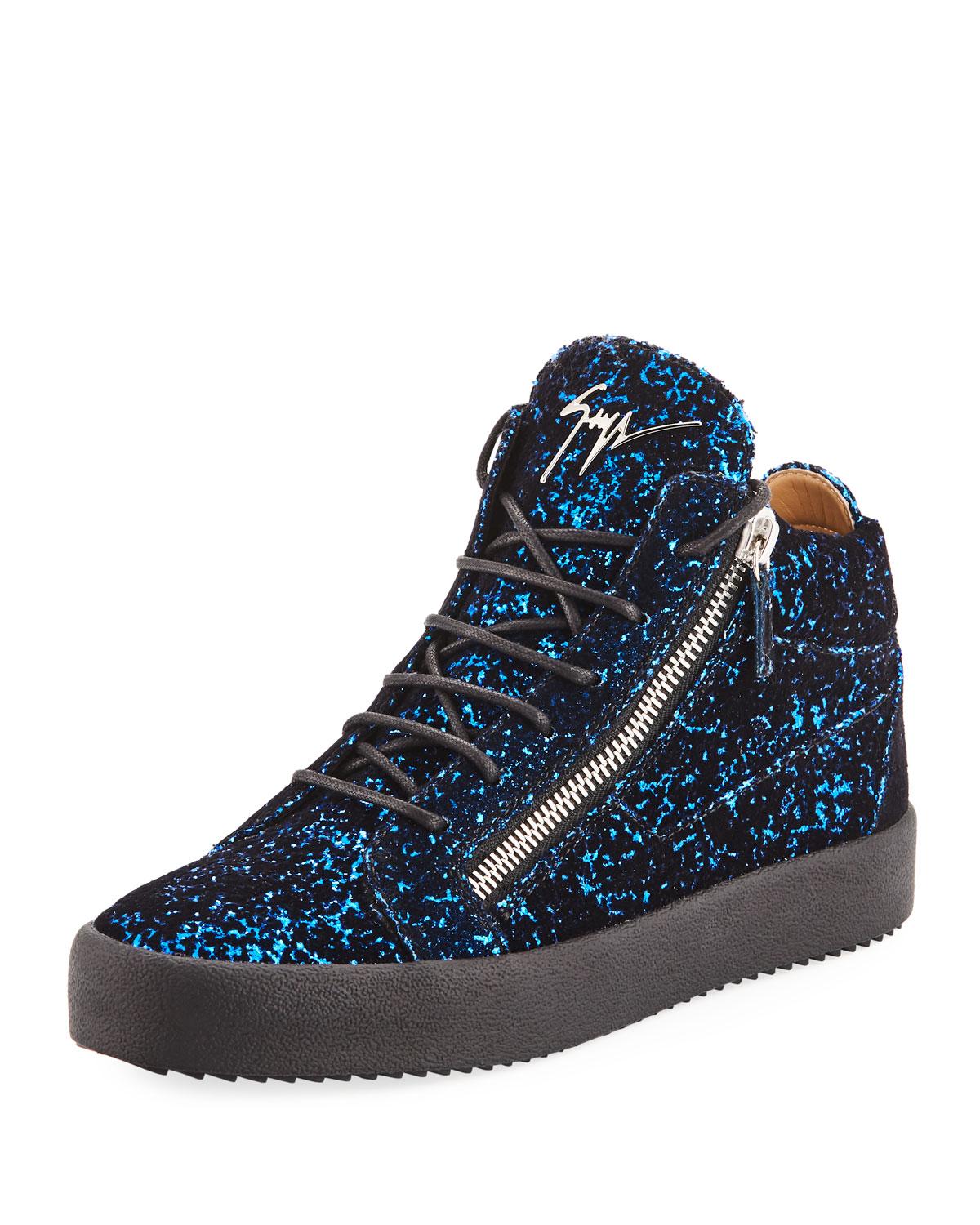 giuseppe zanotti mens blue