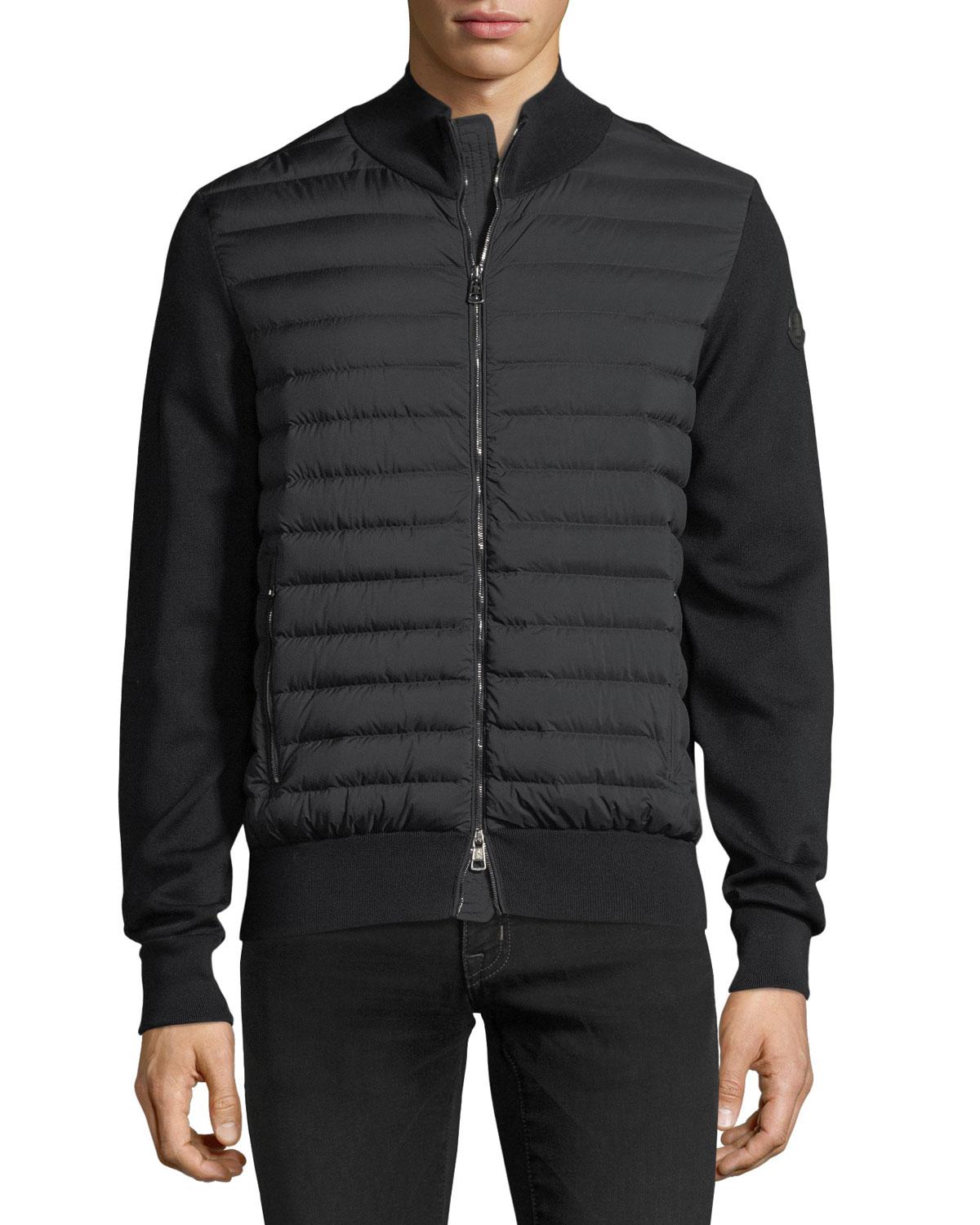 maglia tricot cardigan moncler