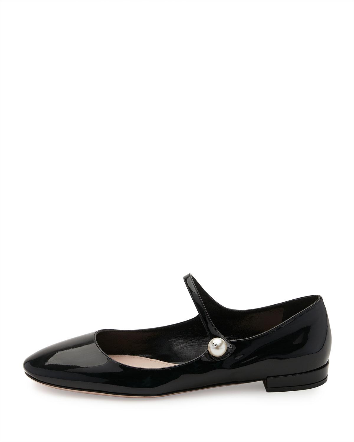 miu miu mary jane flats