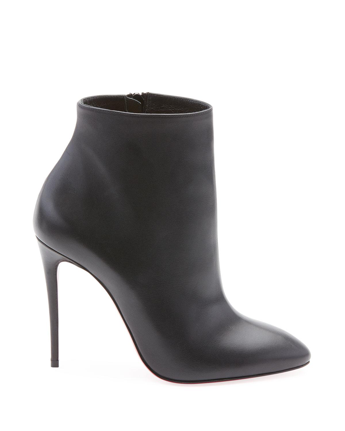 eloise leather red sole booties