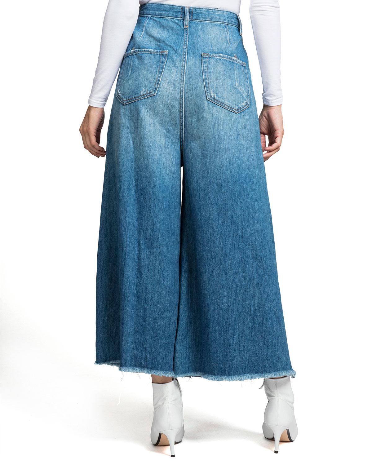 denim gauchos