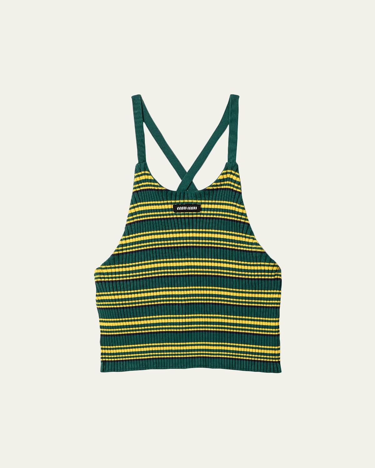 Miu Miu Sleeveless and tank tops for Women | Online Sale up to 33