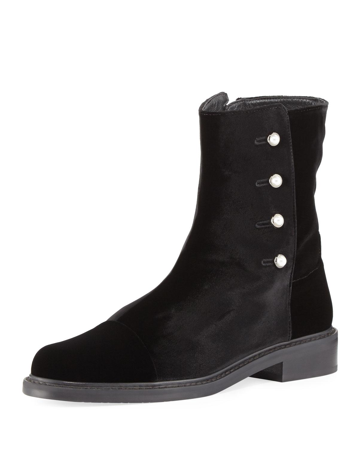 stuart weitzman studded boots