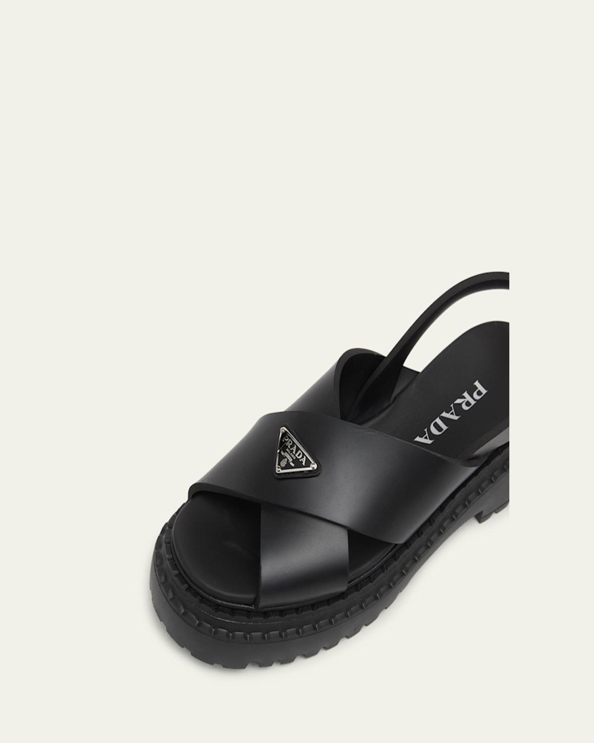 Women's Prada Flat sandals | Lyst