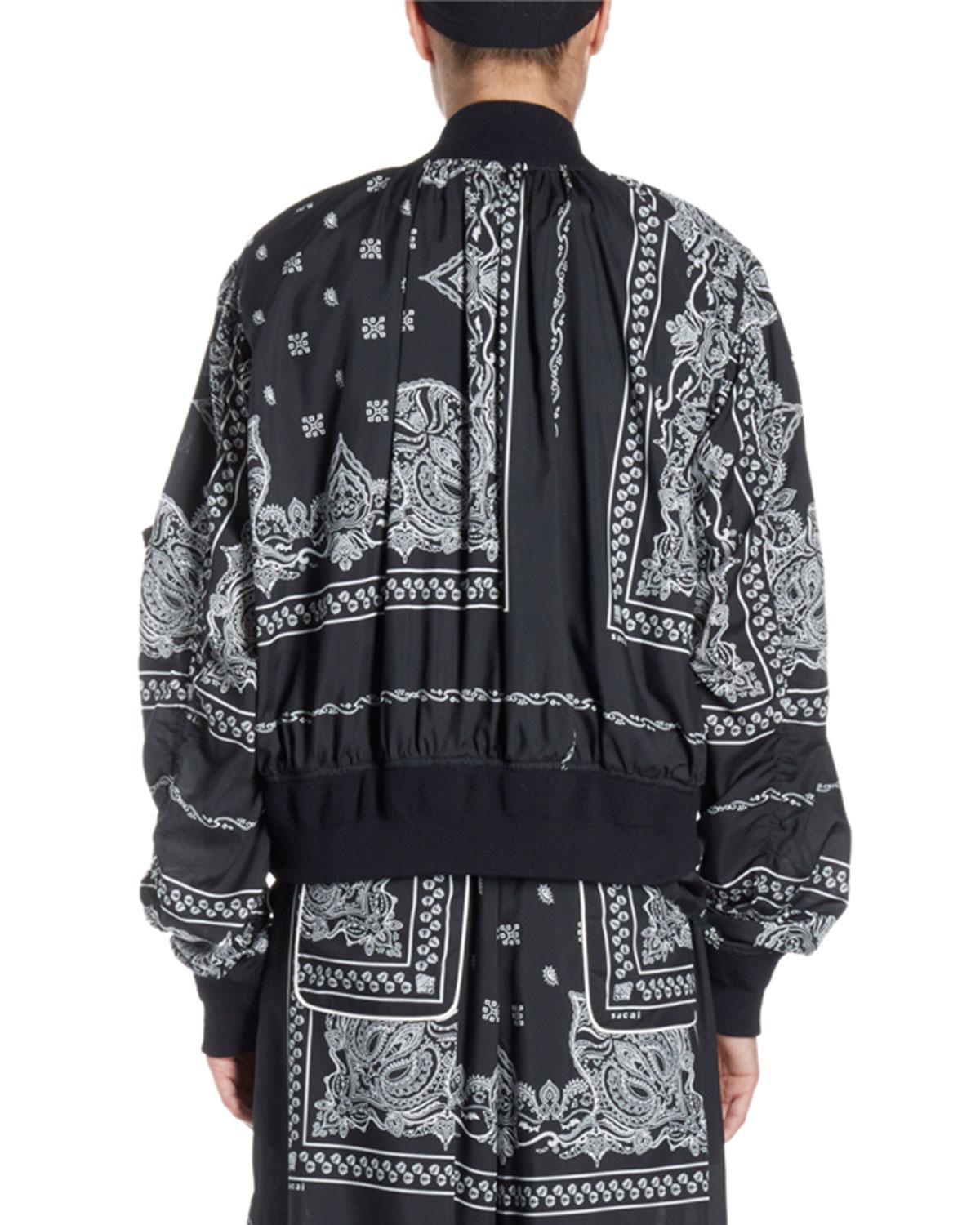 black bandana jacket