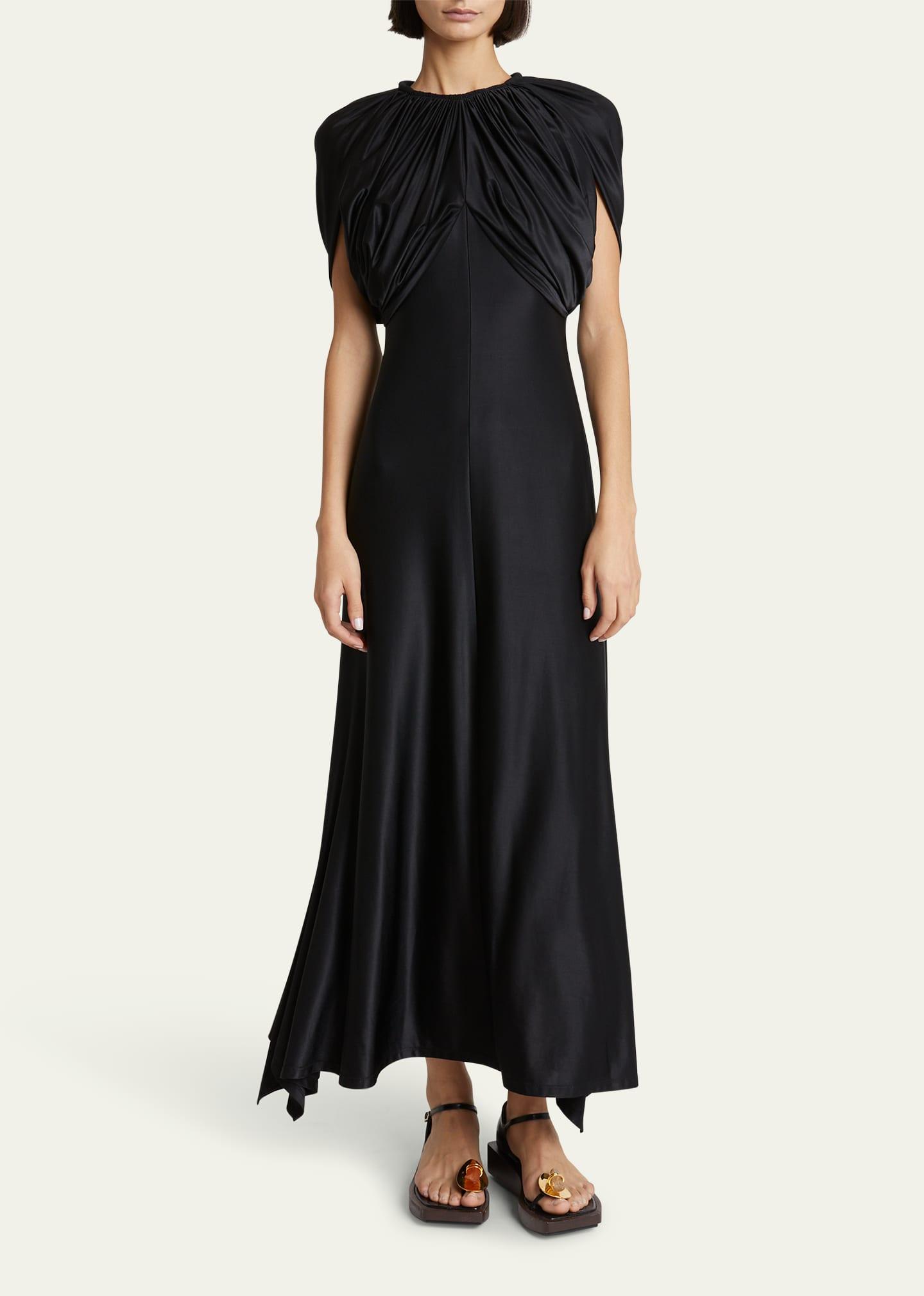 Short sleeve handkerchief dress deals