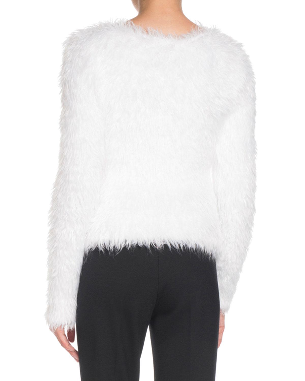 balenciaga sweater white