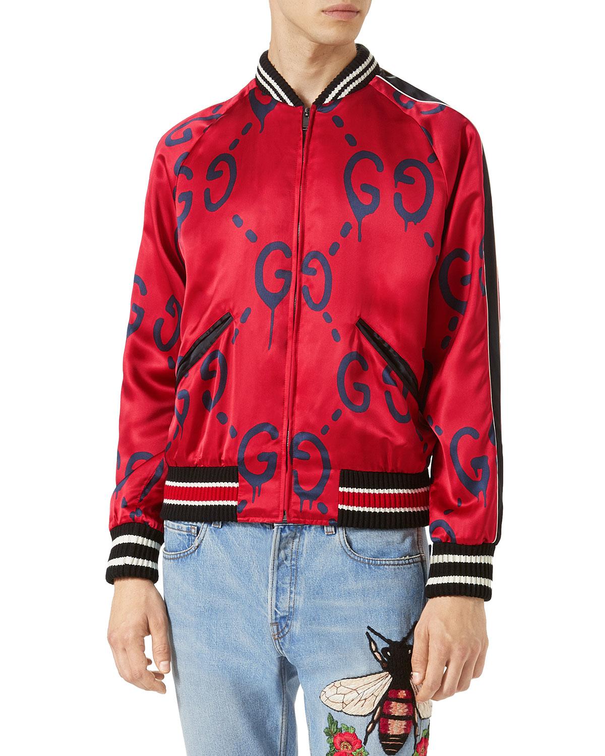 gucci ghost bomber