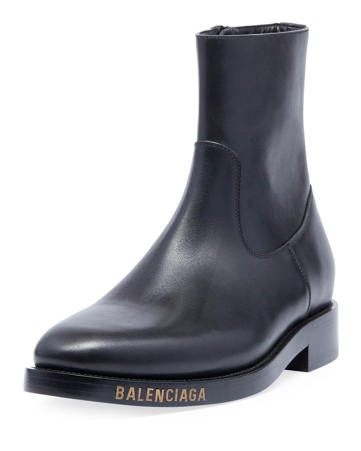 balenciaga mens platform boots