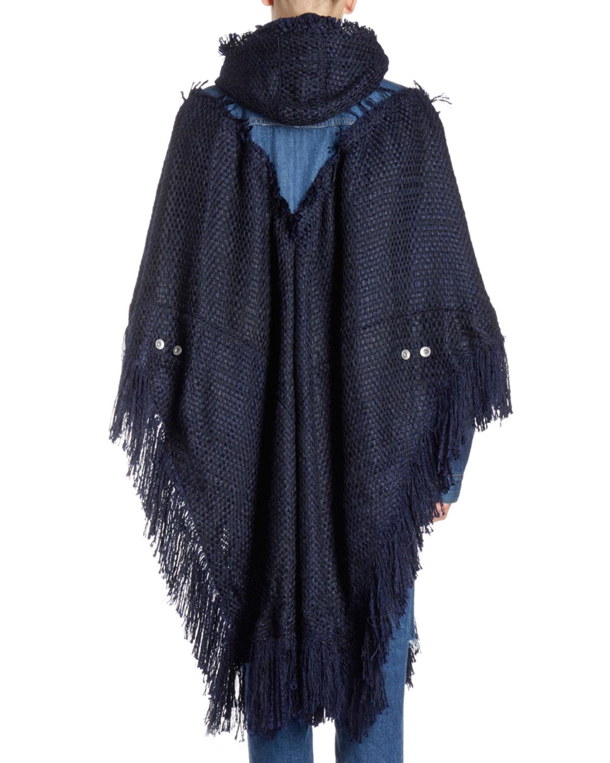 denim jacket poncho