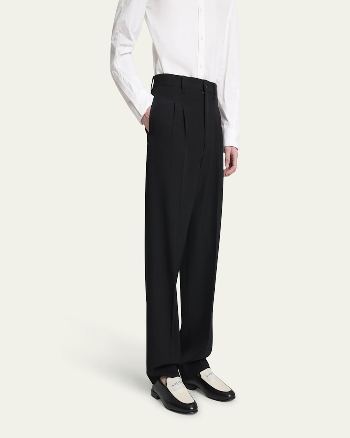 パンツ Givenchy Wool pleated trouses Black パンツ Givenchy Wool pleated trouses Black Givenchy Wool