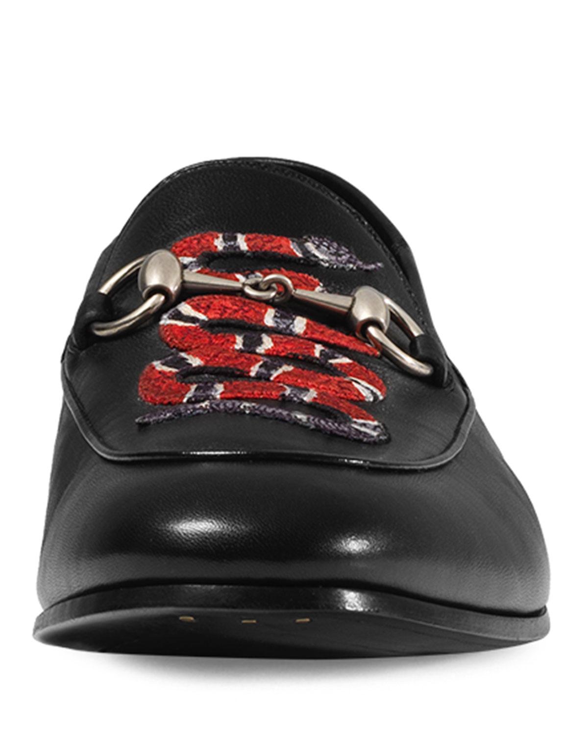 gucci loafers with snake