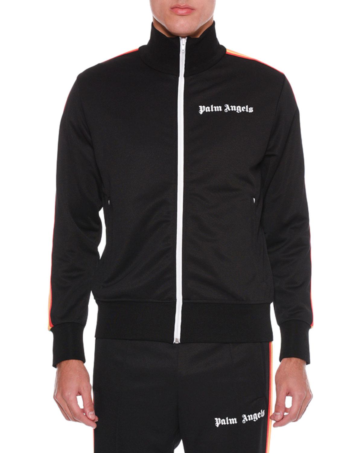 palm angels half zip