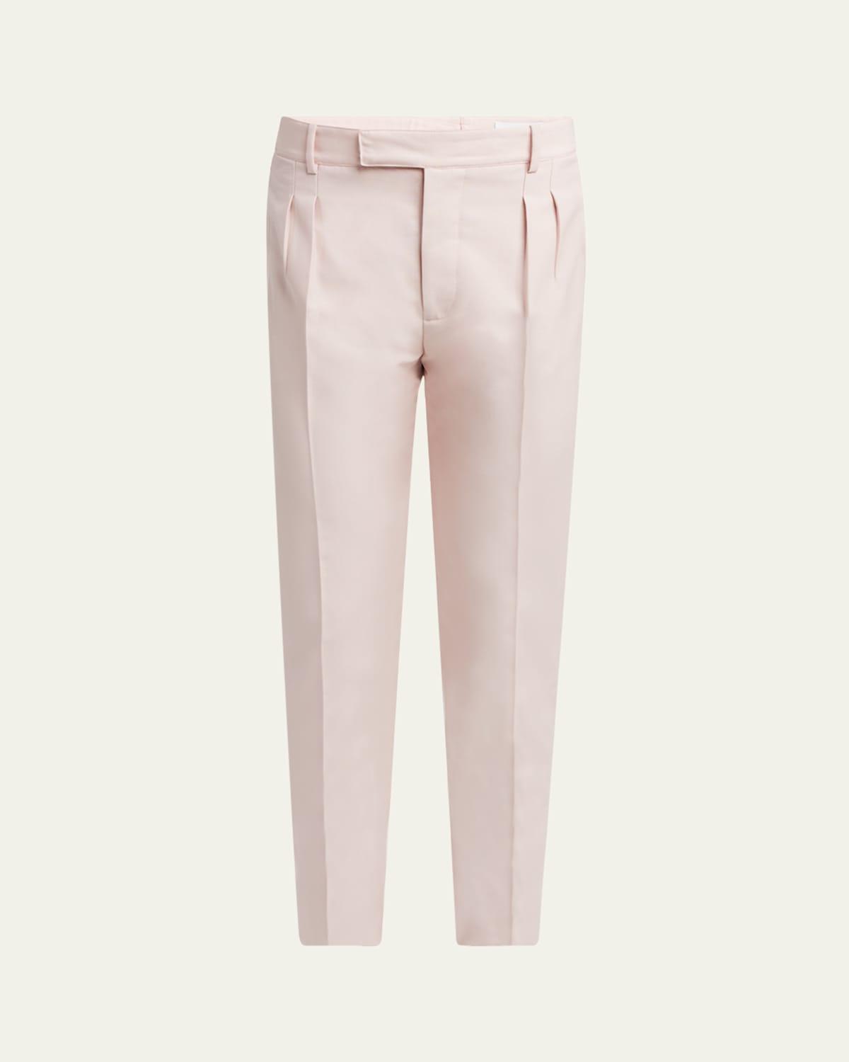 パンツ ALEXANDER MCQUEEN Women Straight Pants 781001QEAAA 5067 Pink McQueen - Straight-leg trousers Pink - The Corner