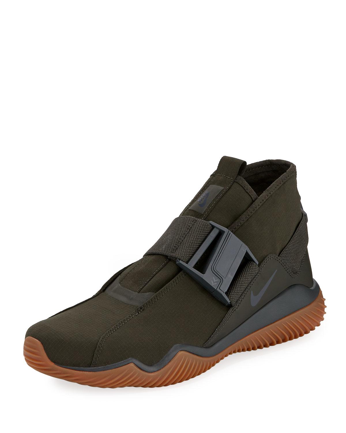 brown nike high tops mens