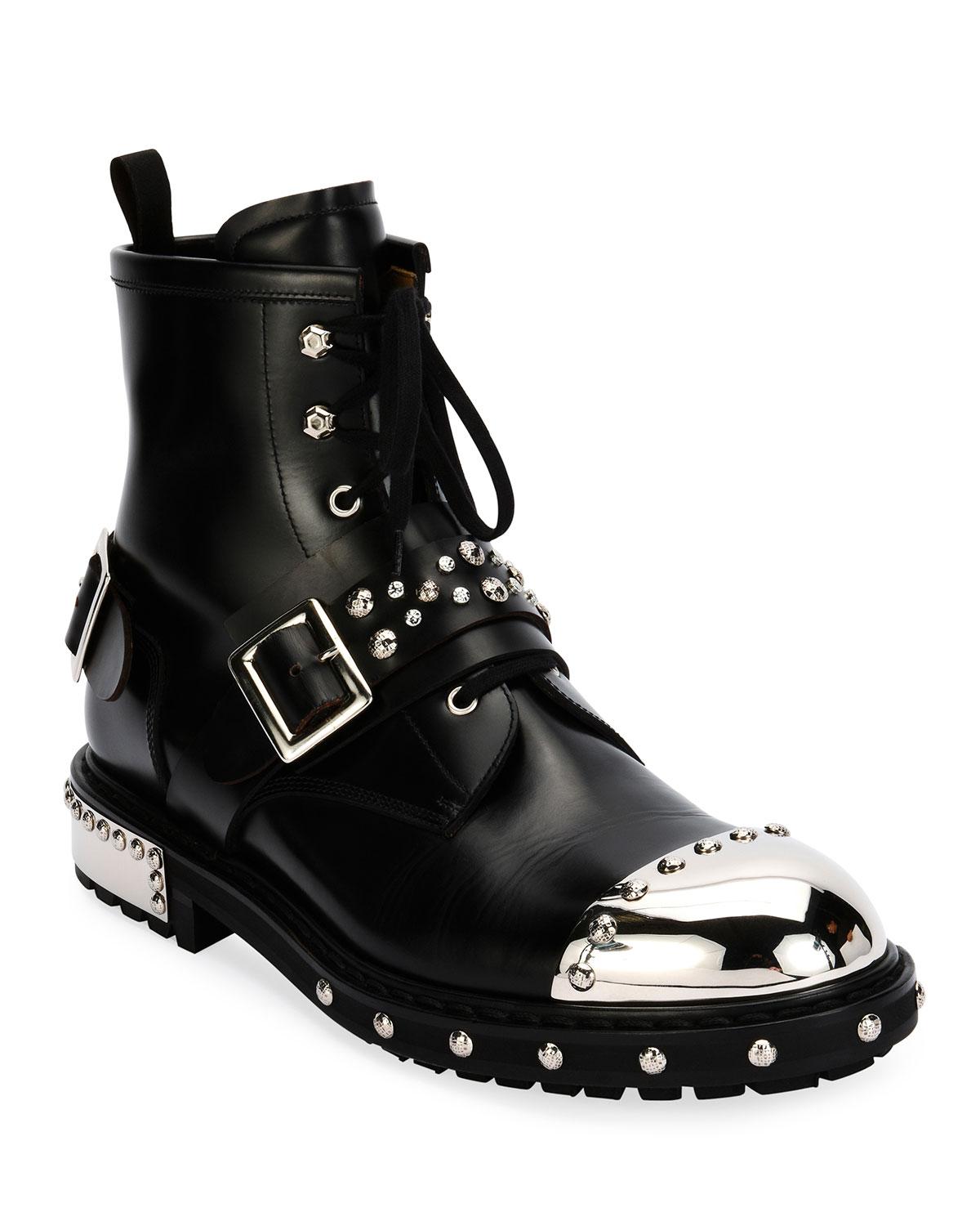 alexander mcqueen motorcycle boots