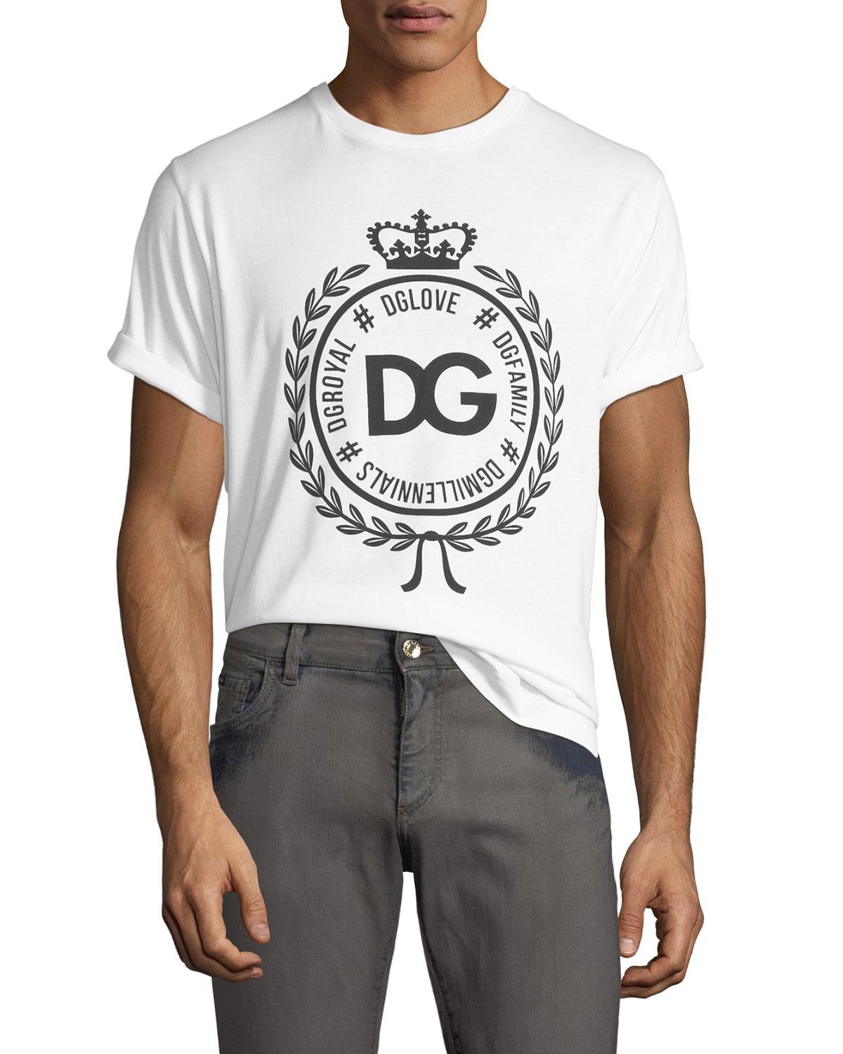 dolce gabbana white t shirt