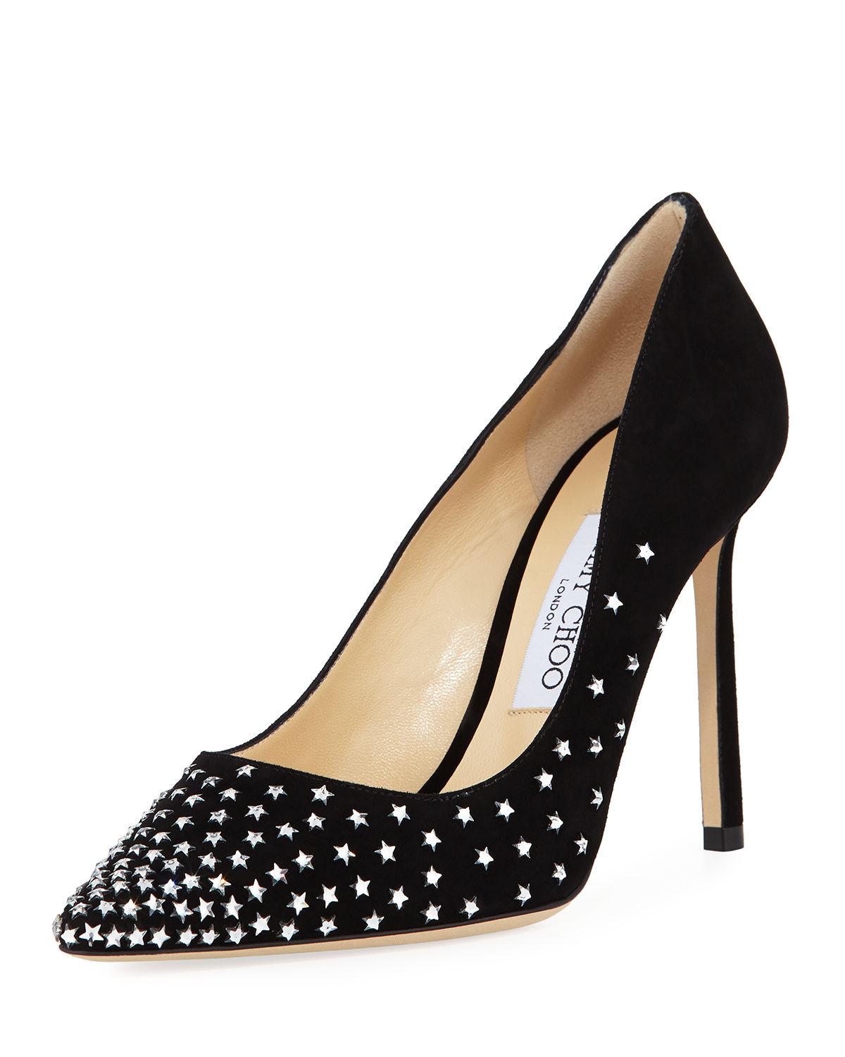 jimmy choo romy suede pumps