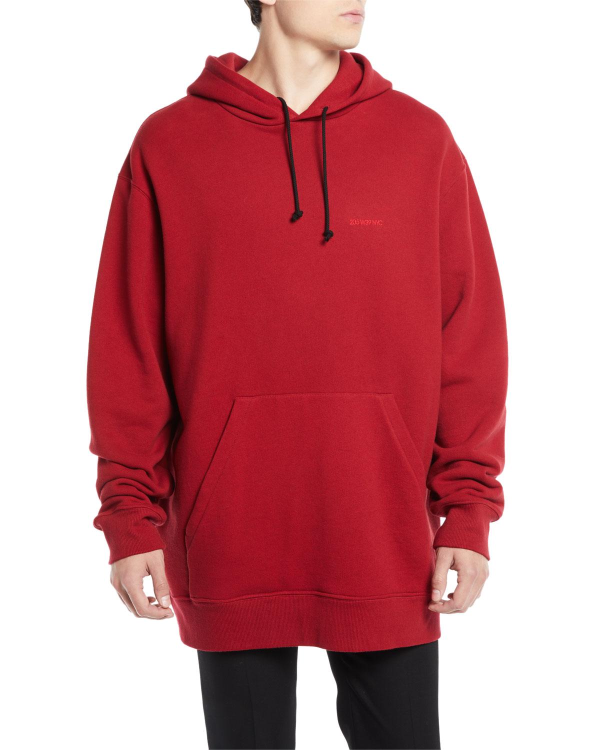 dark red hoodie mens