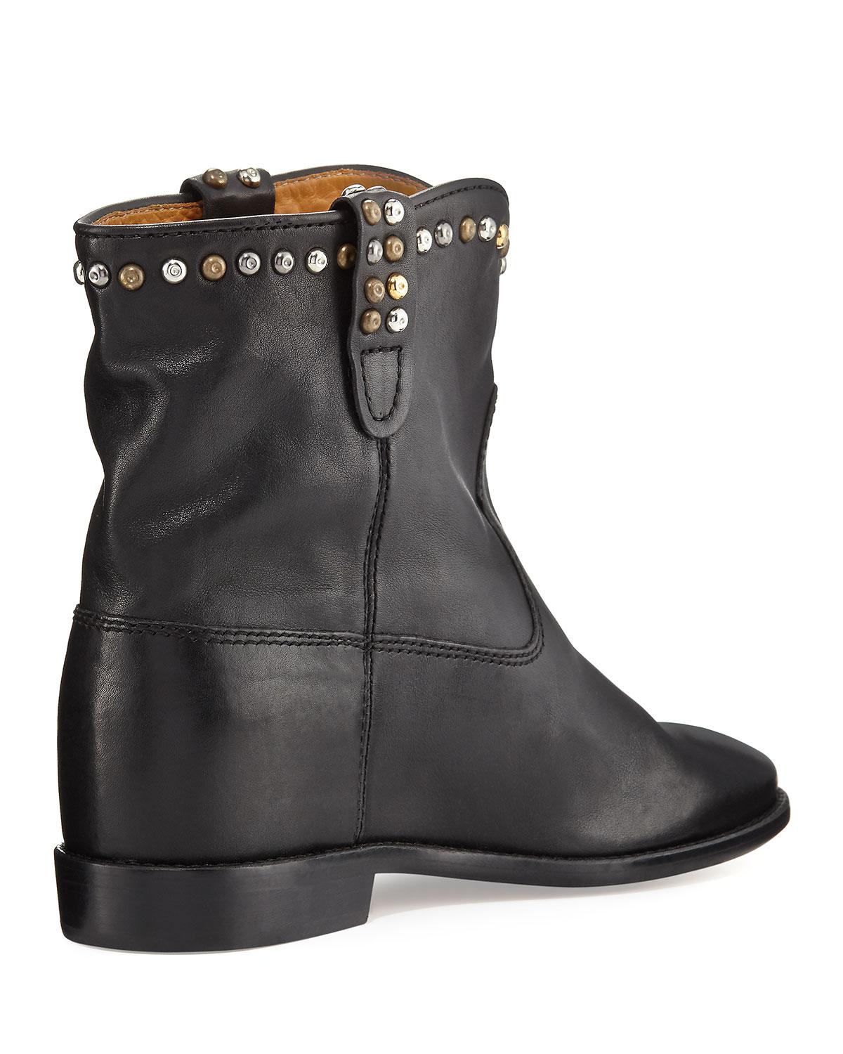 isabel marant hidden wedge boots