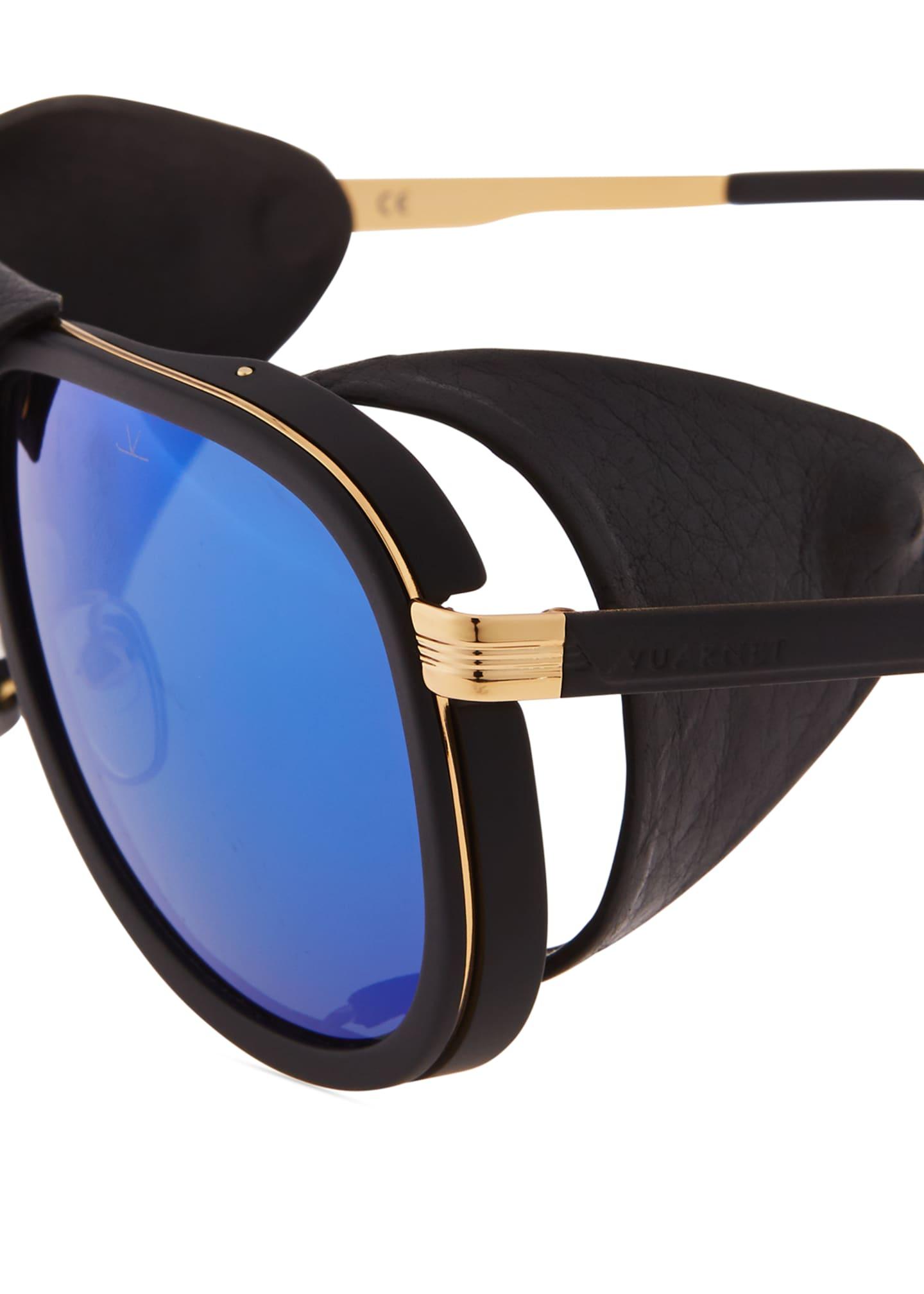 Vuarnet Glacier Pilot Sport Polarized Sunglasses With Detachable ...