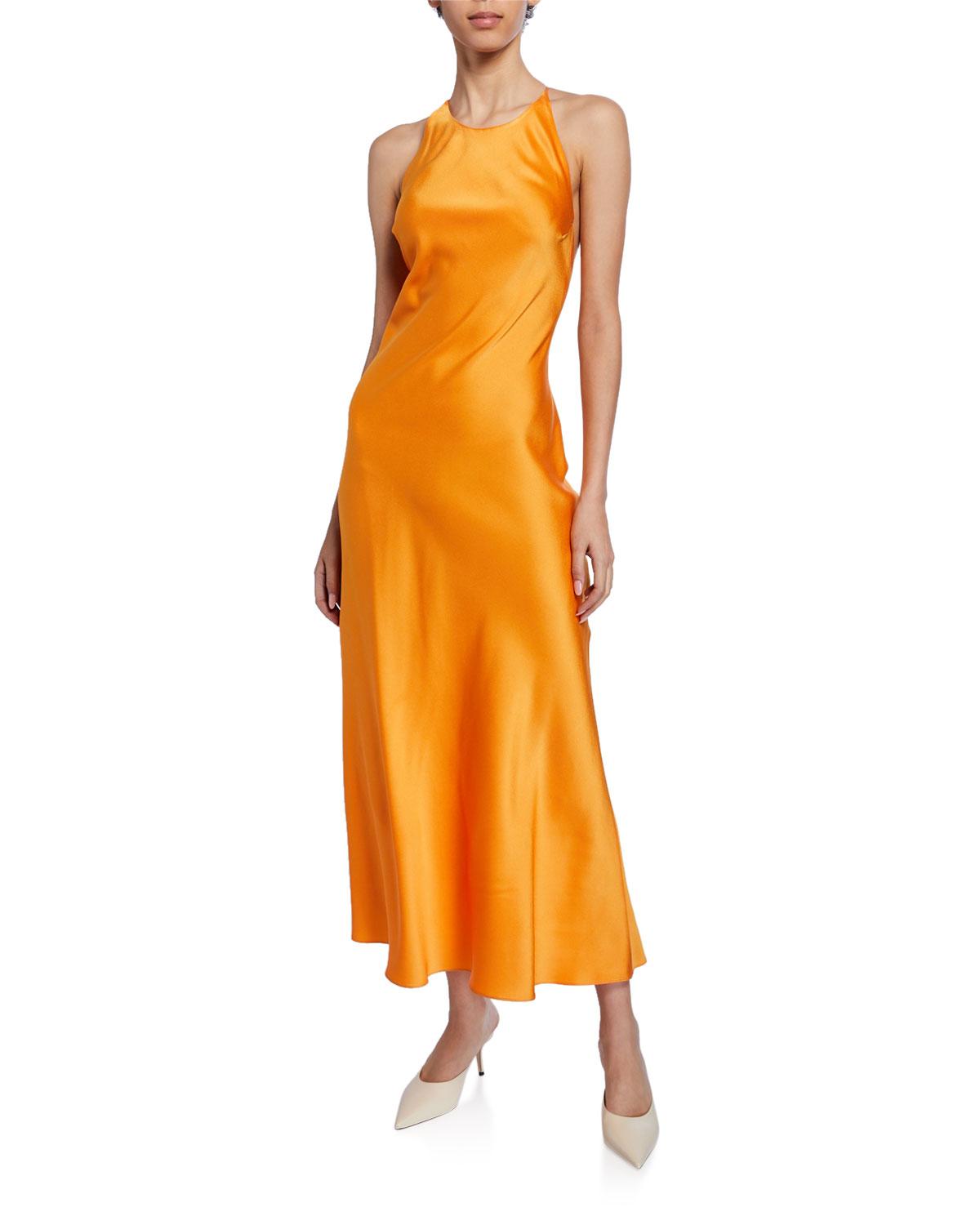 halter slip dress