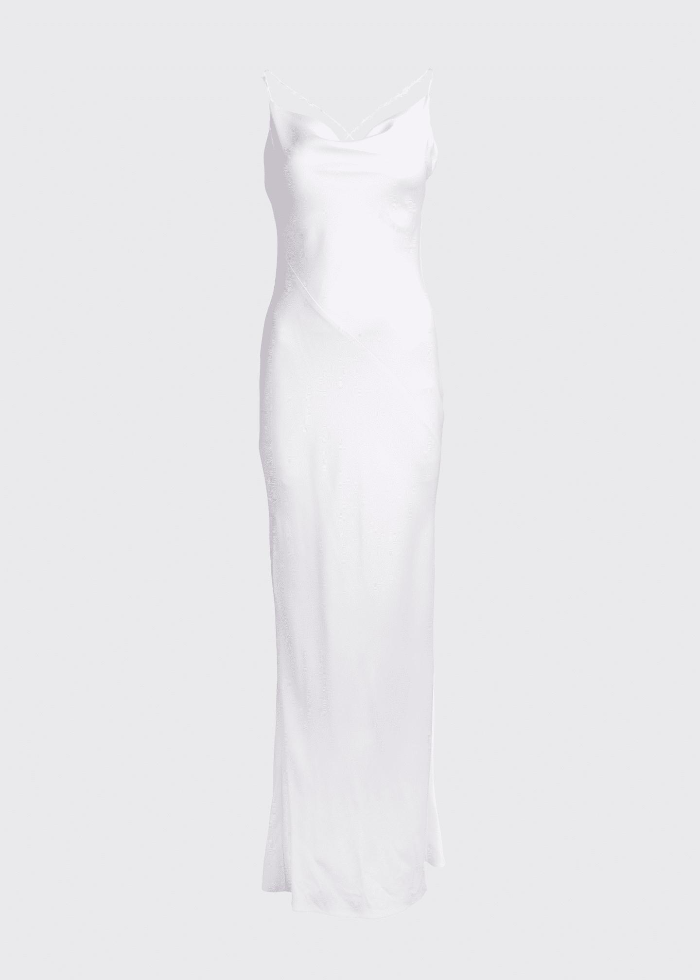 jason wu caramel slip gown