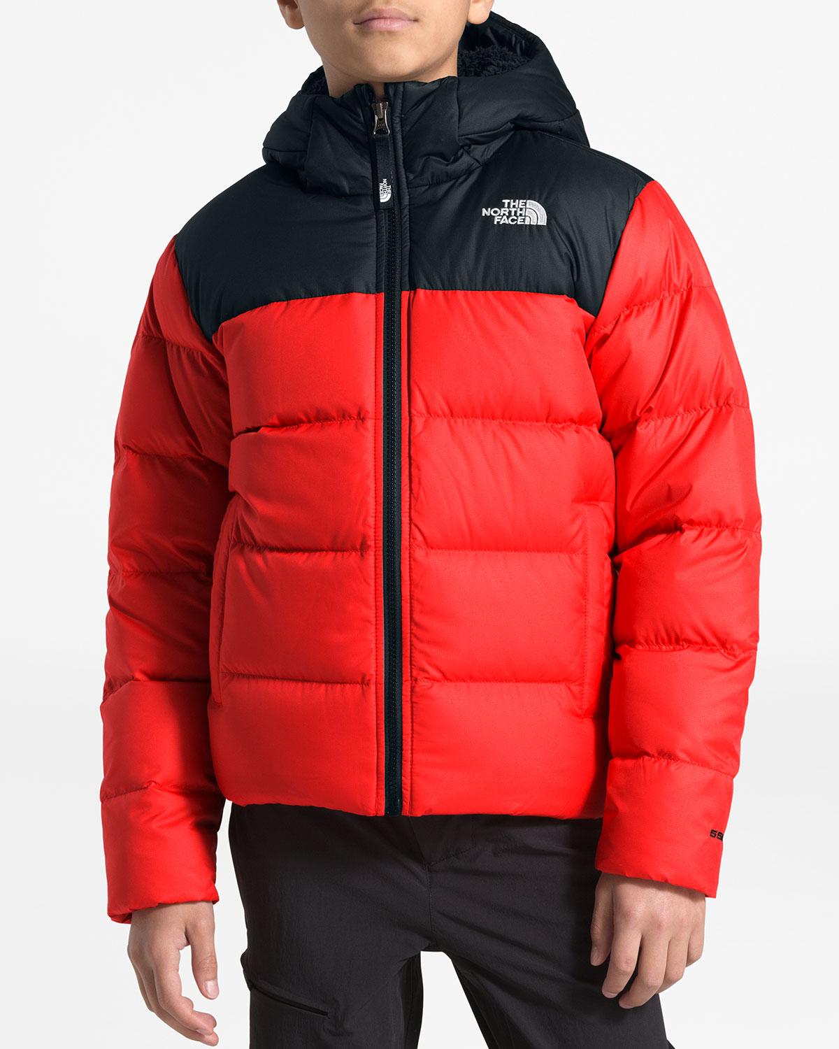 The North Face Fleece Boy's Moondoggy 2.0 Down Hooded ...