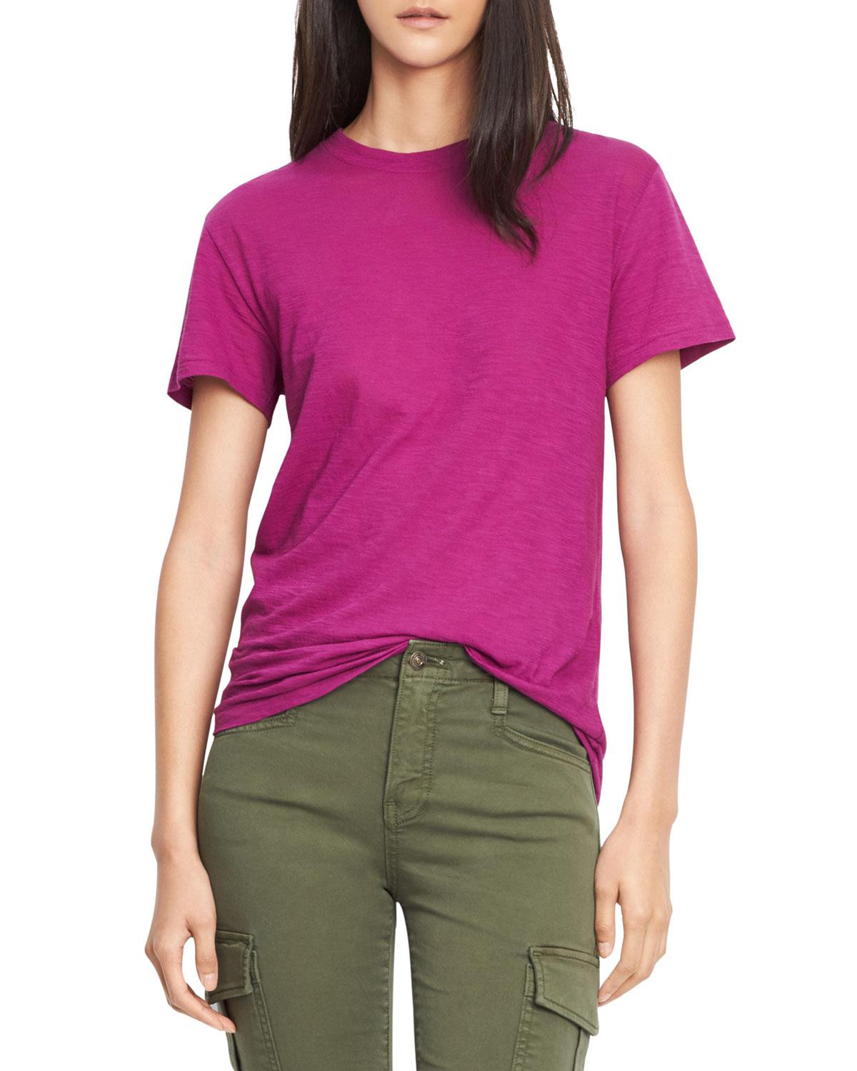 gildan ladies crew neck t shirt