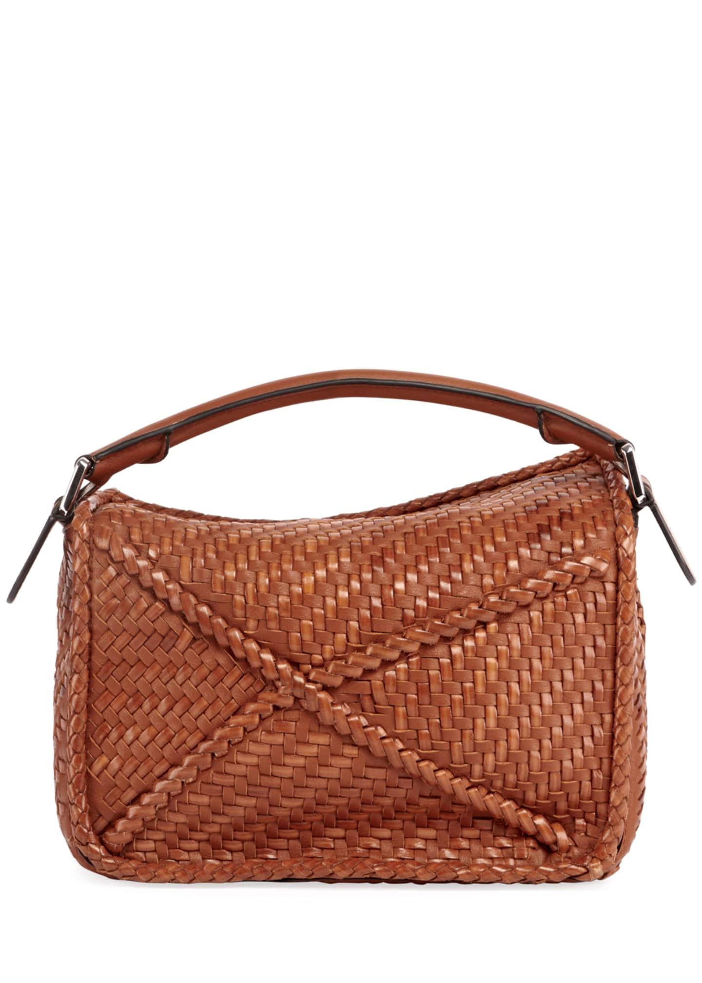 Loewe woven puzzle bag hotsell