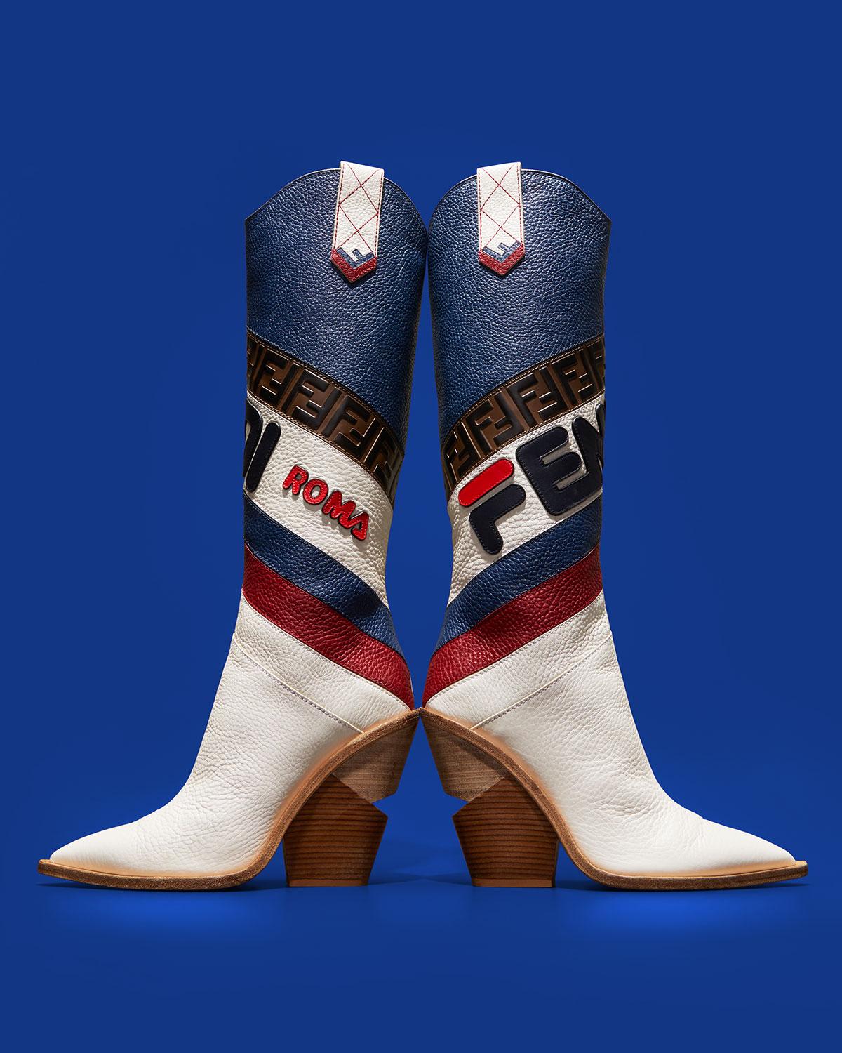 Fendi mania boots best sale