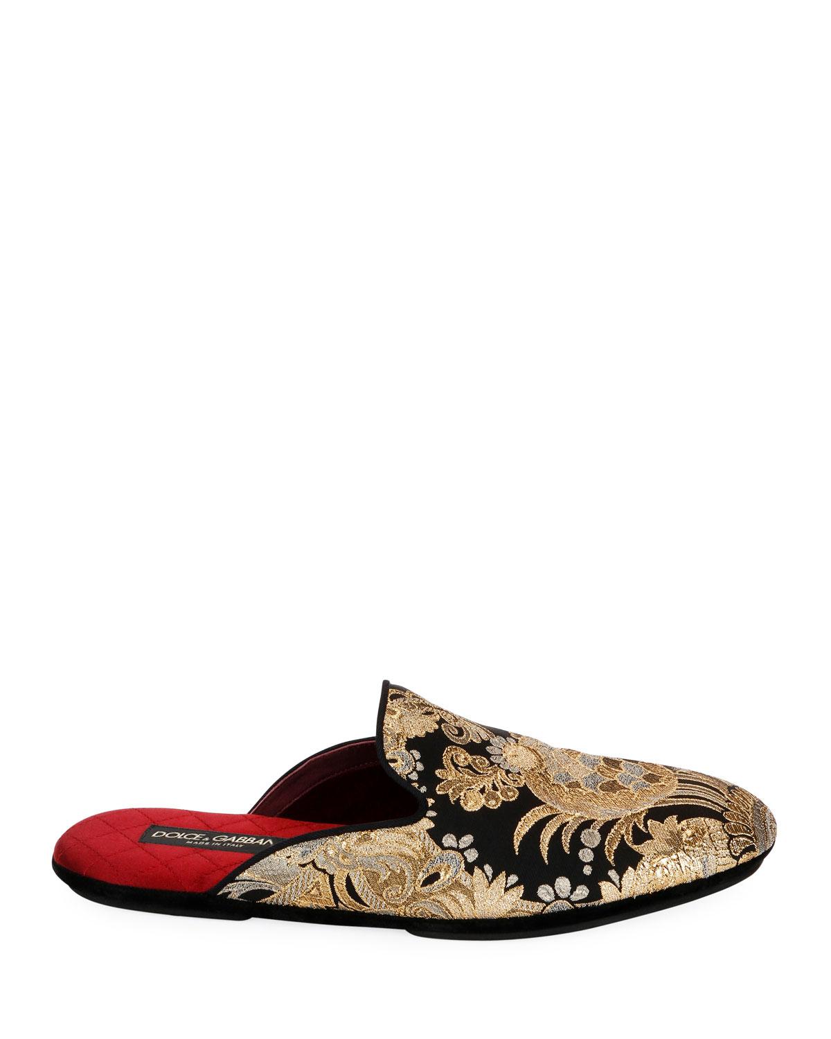 dolce and gabbana mens slippers