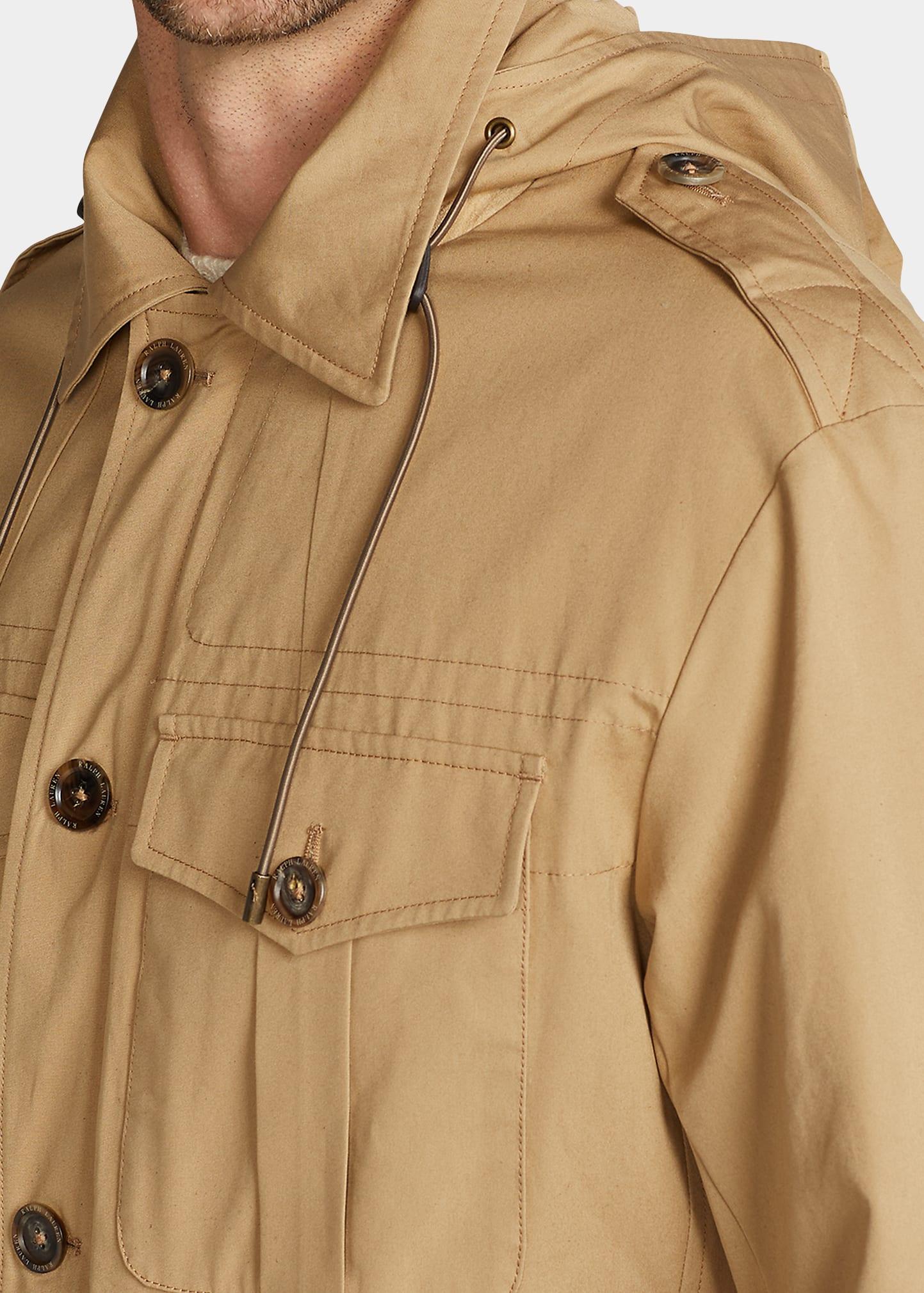 Ralph Lauren Purple Label Hartridge 4-pocket Utility Jacket in White for  Men | Lyst