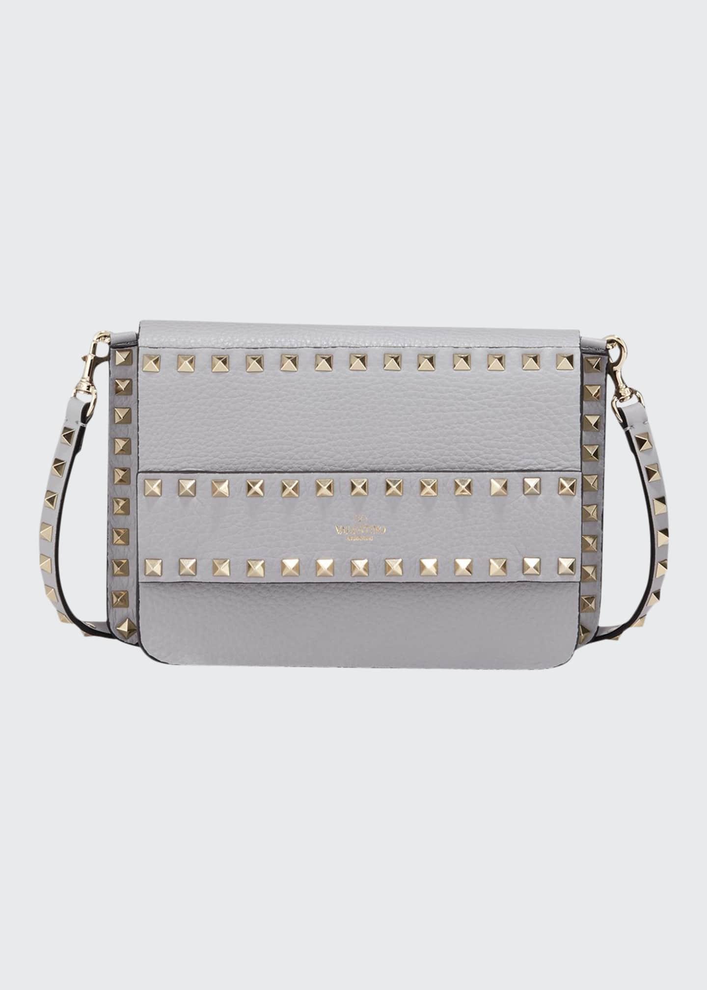 valentino garavani rockstud small leather shoulder bag
