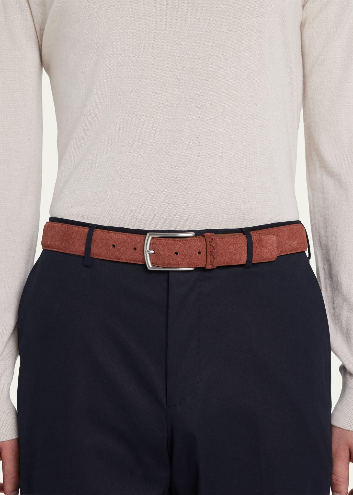 Lux leisurewear triple stitch belt - Zegna - Men