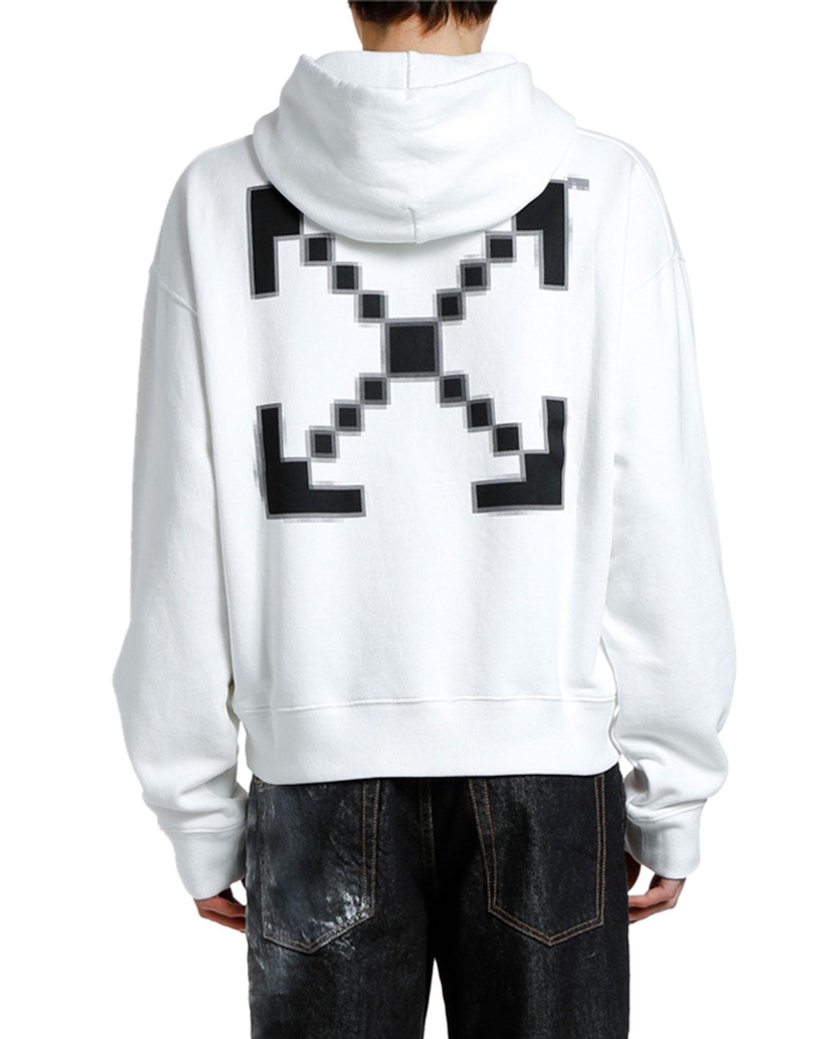 off white graphic hoodie