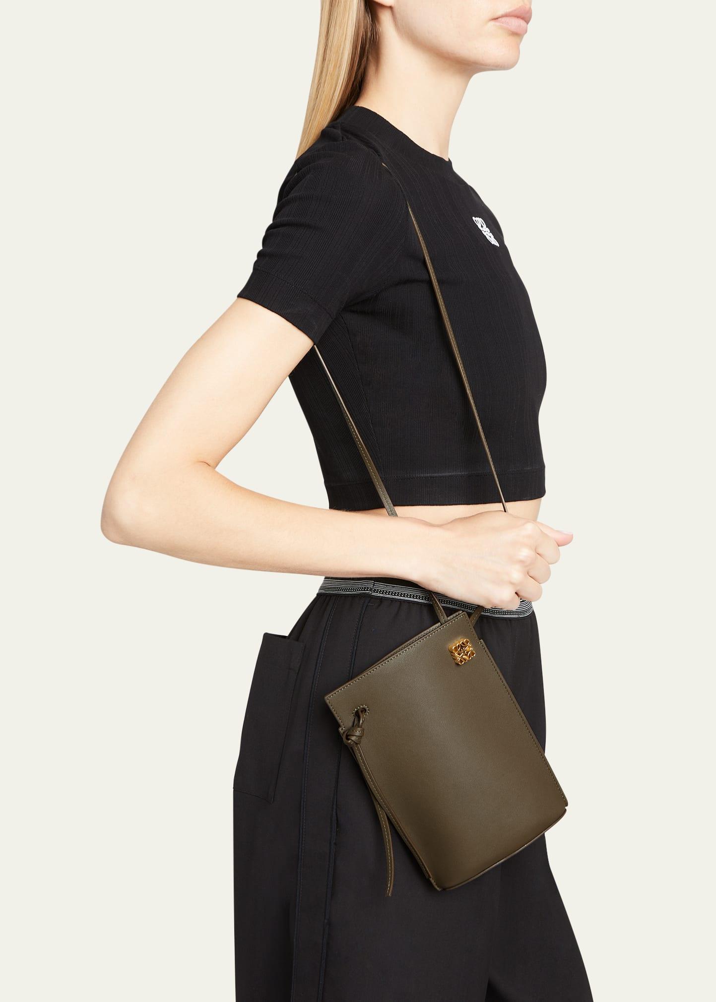Loewe Dice Pocket Leather Shoulder Bag