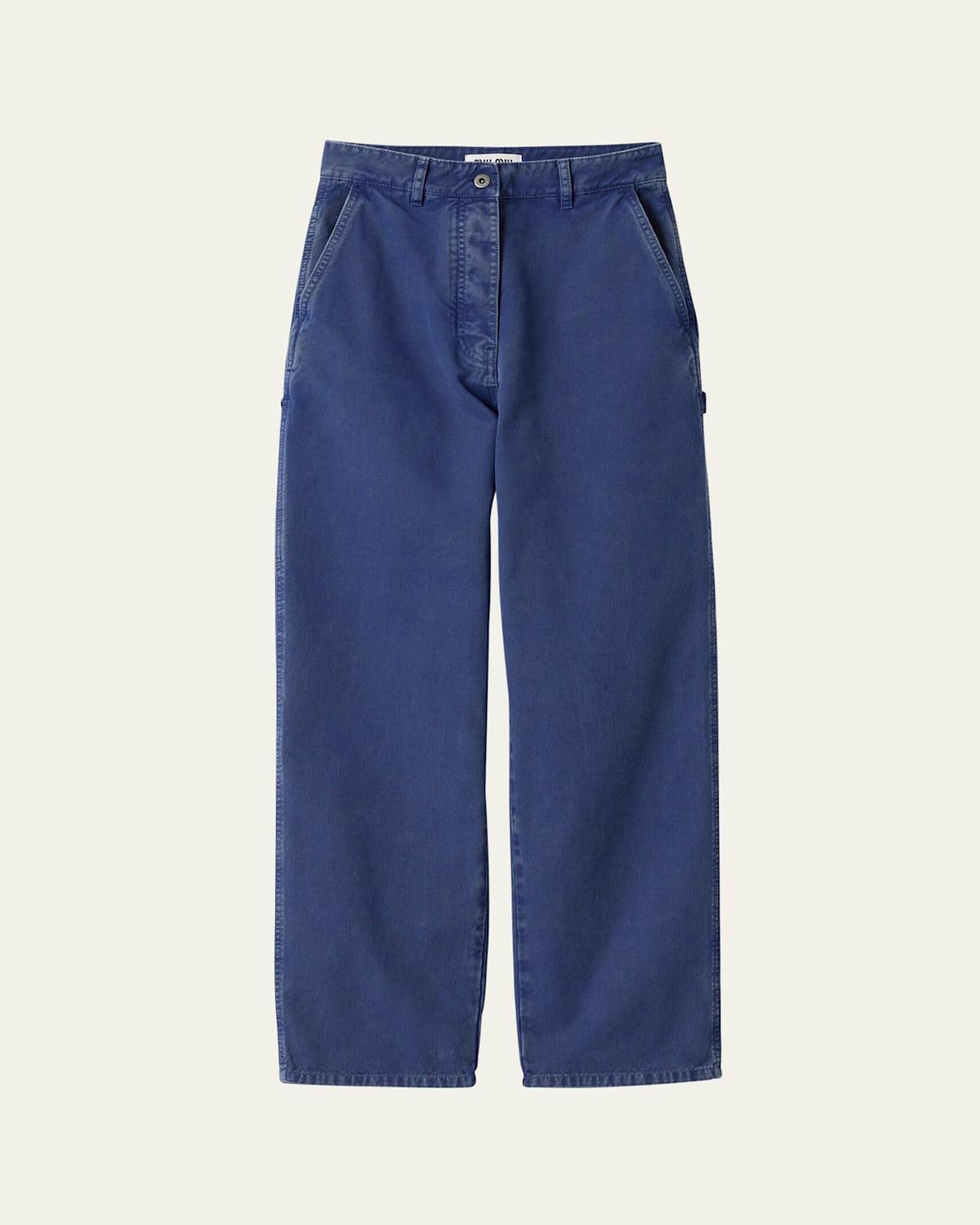 Miu Miu Carpenter Pants for Women | Lyst