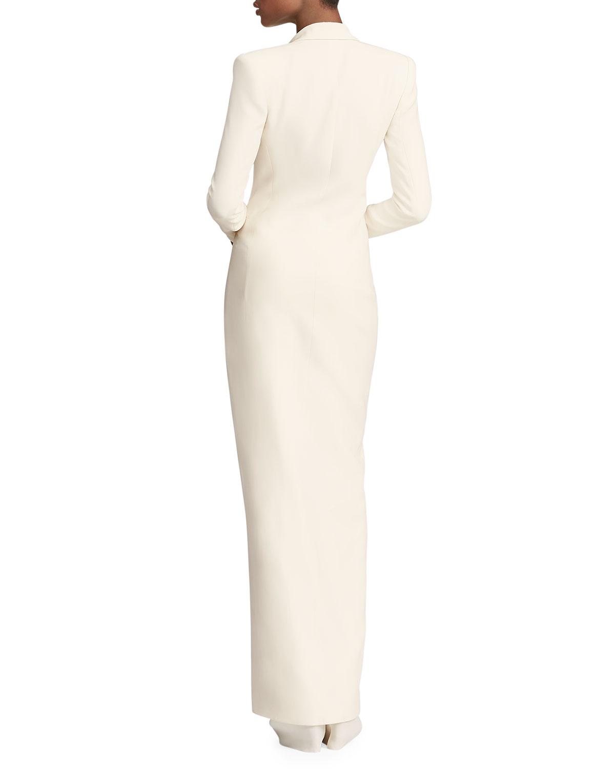 ralph lauren tuxedo dress