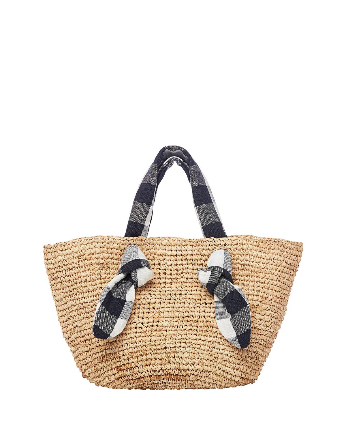 loeffler randall hazel straw tote