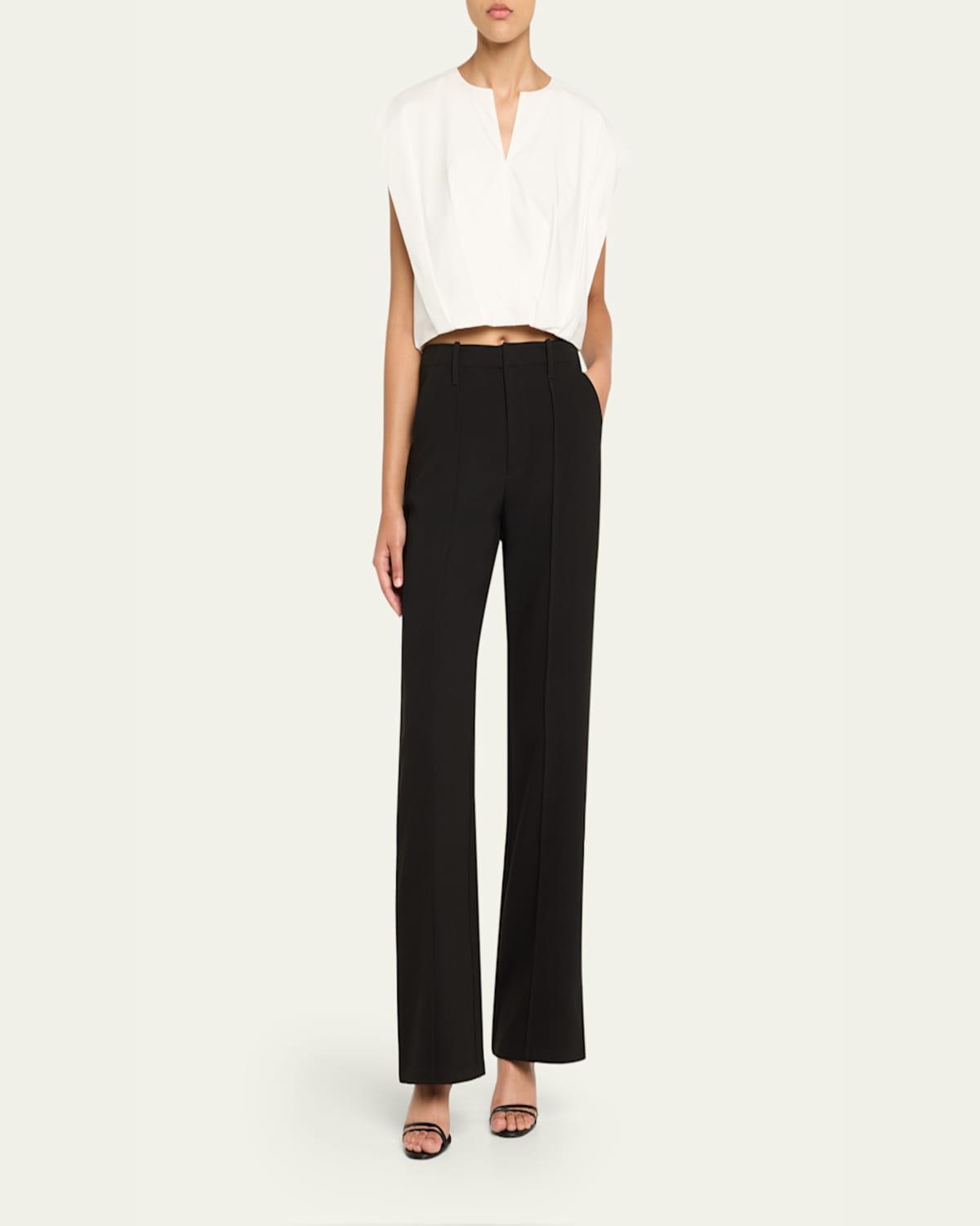 パンツ Jonathan Simkhai Straight Leg Trousers With Tailored Jonathan Simkhai Straight-leg pants for Women | Online Sale