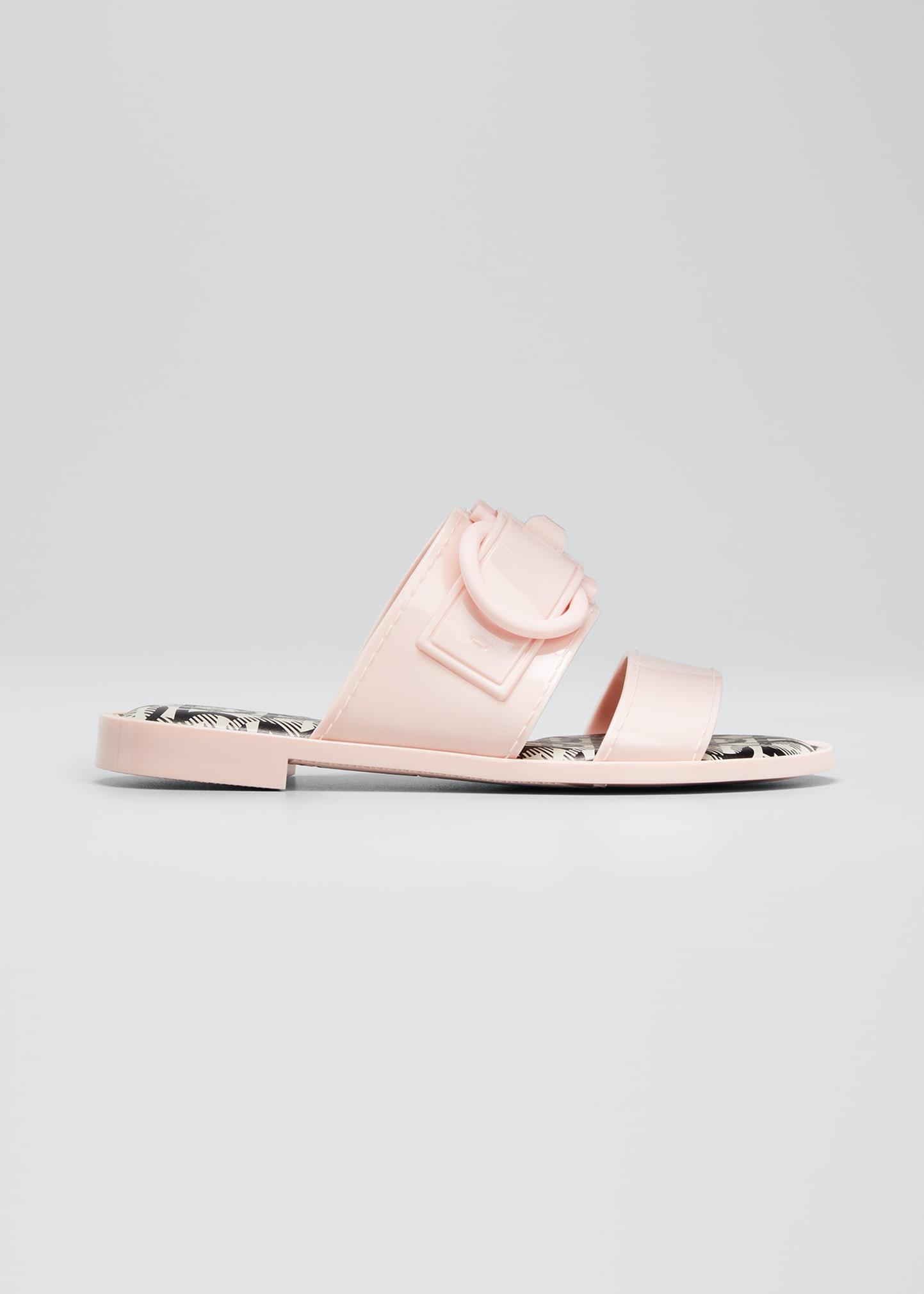 Salvatore ferragamo women's slide sandals outlet
