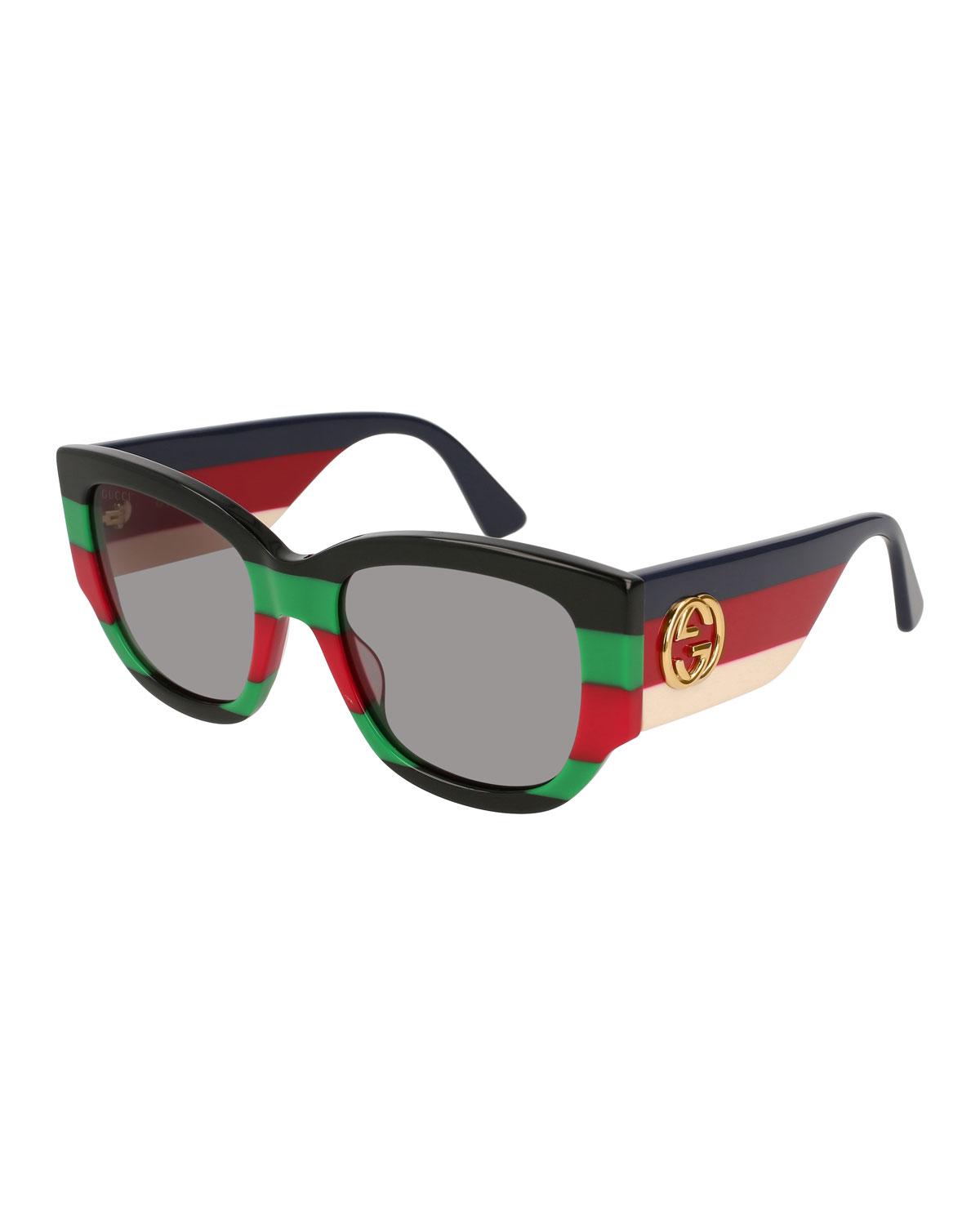 gucci stripe glasses