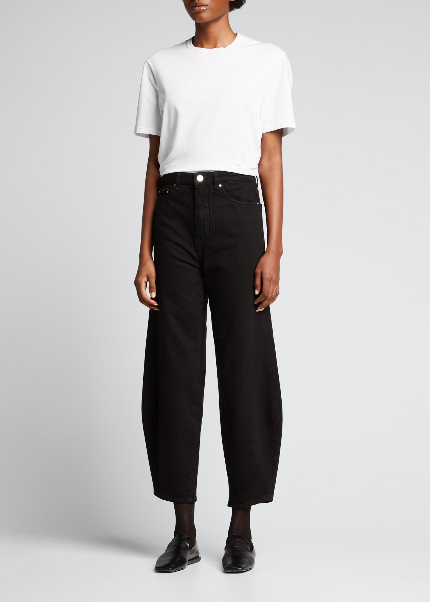 Totême Denim Barrelleg Pants in White Lyst