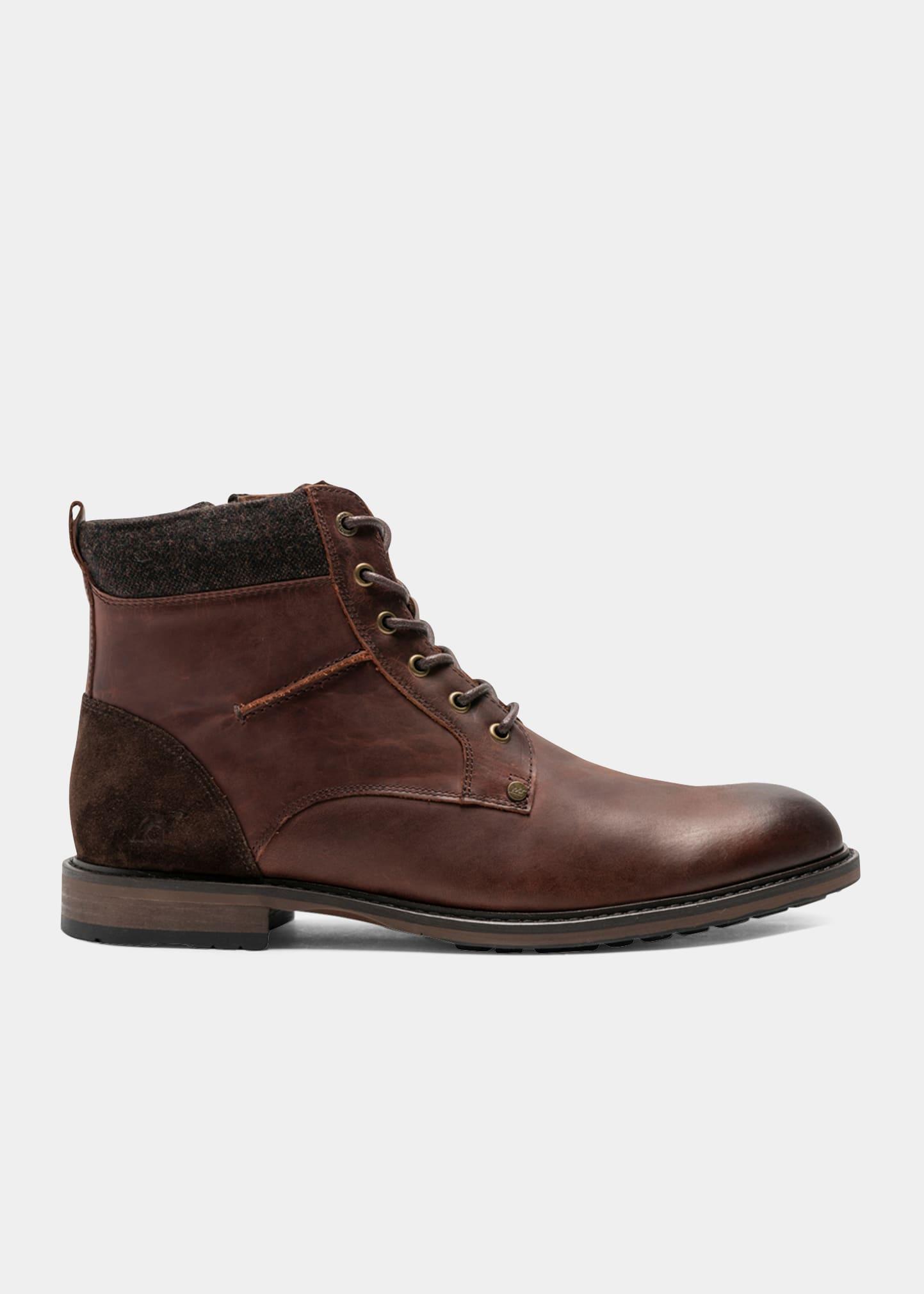 Rodd & Gunn Duntroon Leather Military Boots in Brown for Men | Lyst
