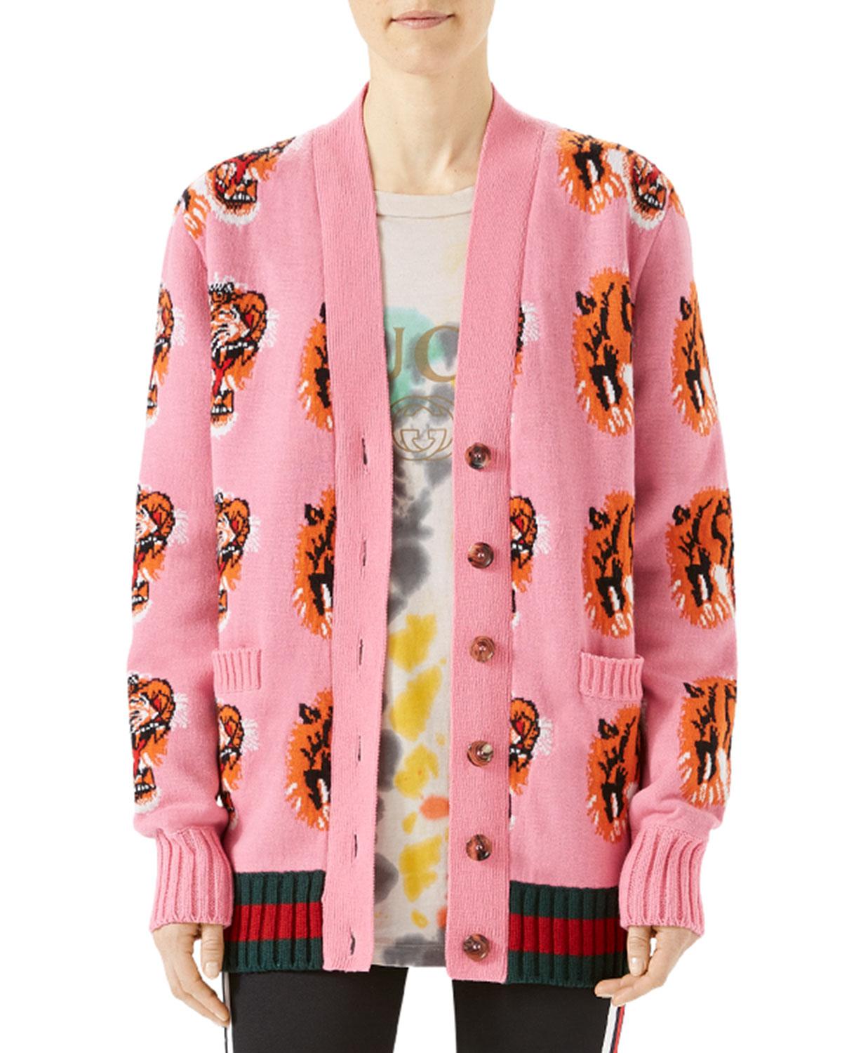 cardigan tiger