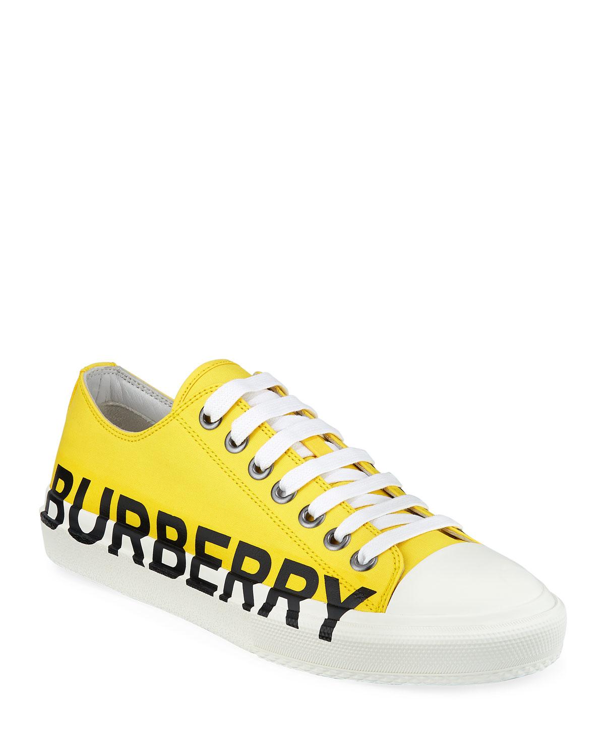 burberry shoes yellow