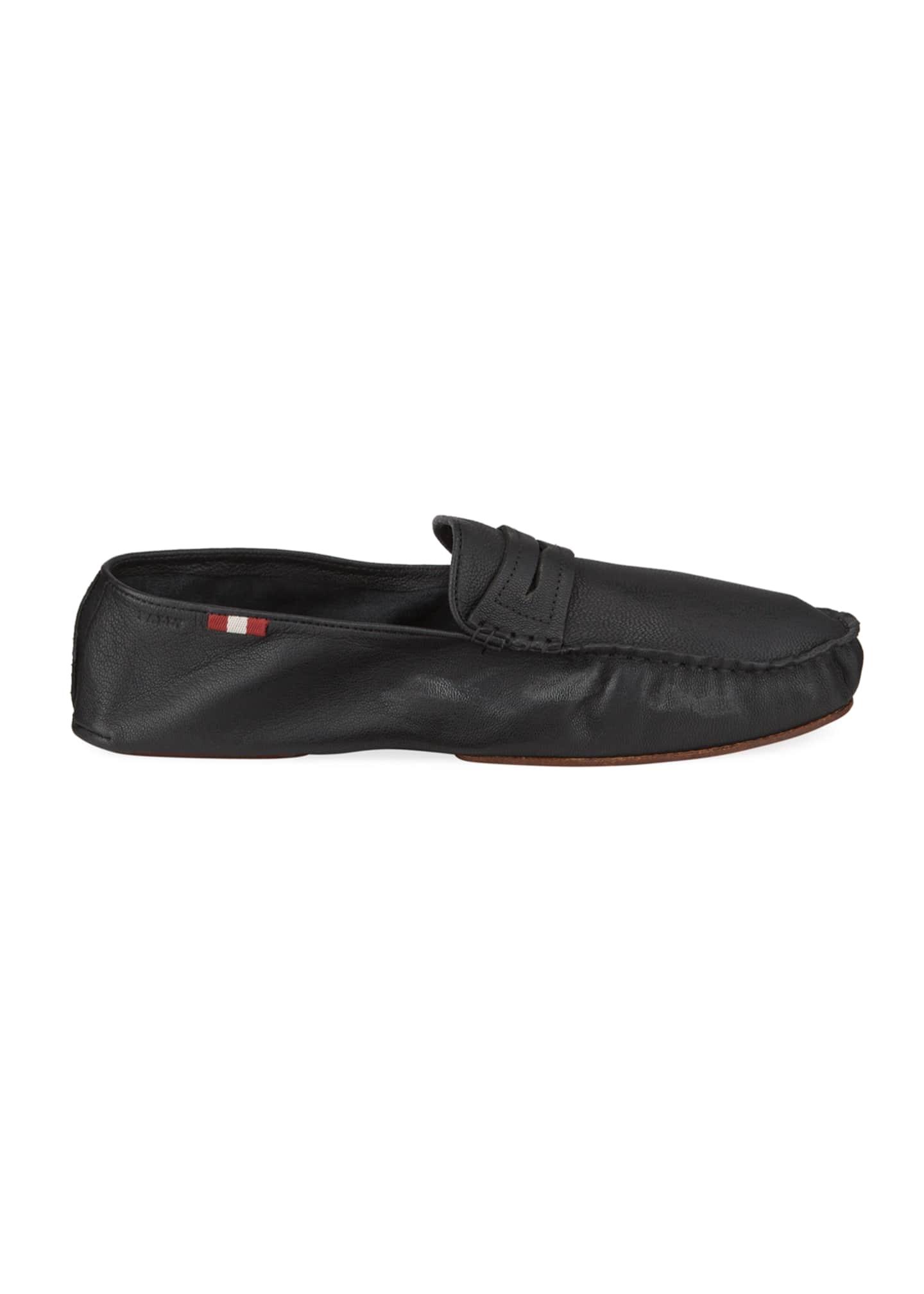 bally leather driver